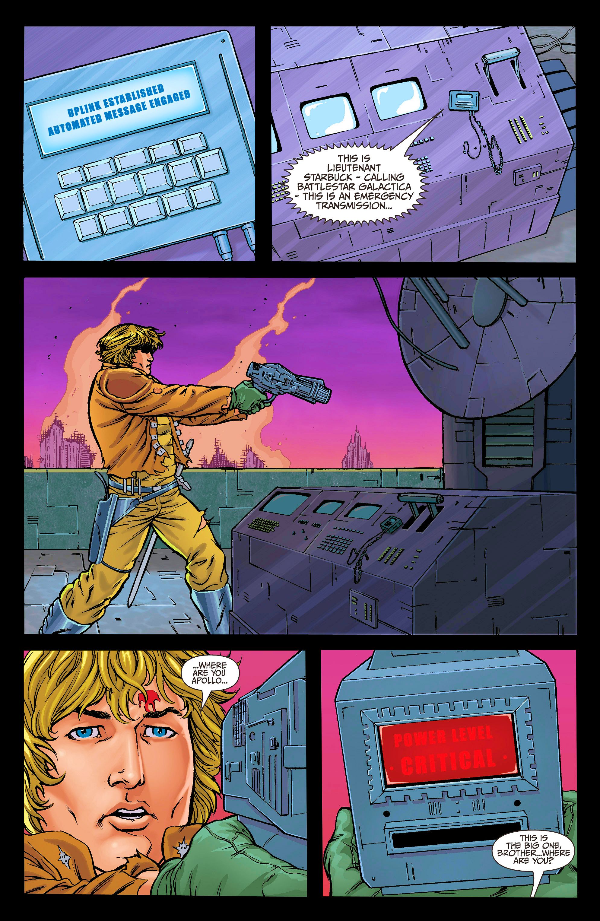 Read online Battlestar Galactica: Cylon Apocalypse comic -  Issue #4 - 19
