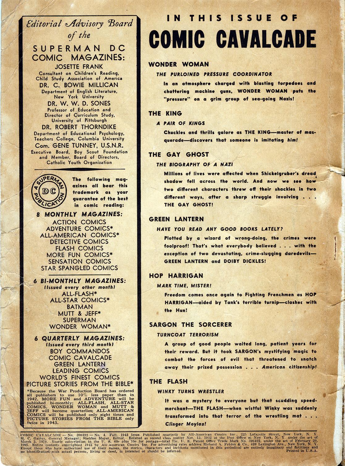 Read online Comic Cavalcade comic -  Issue #4 - 3