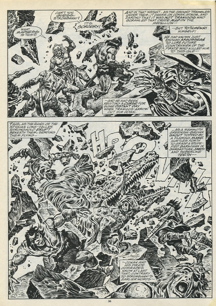 The Savage Sword Of Conan issue 196 - Page 38