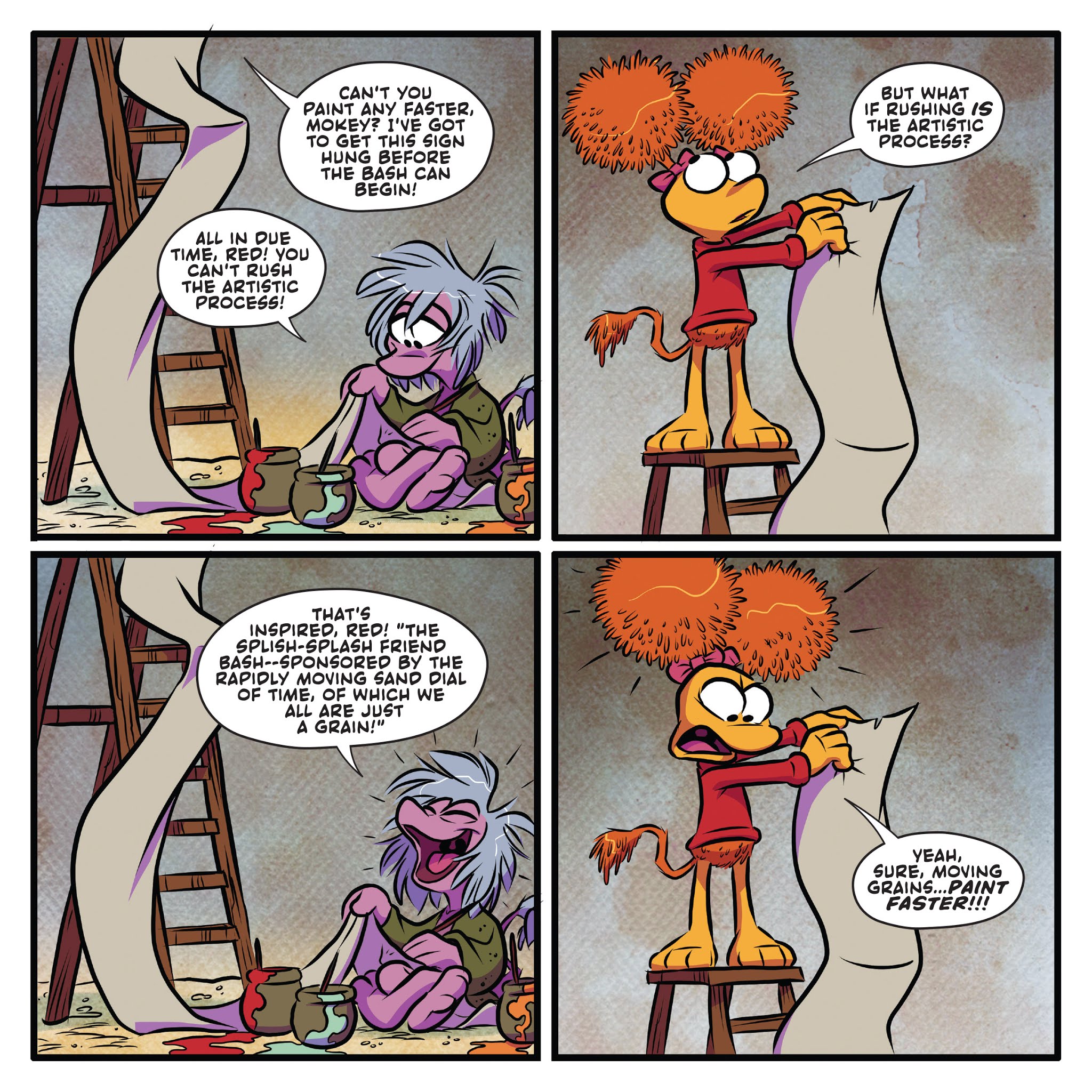 Read online Jim Henson's Fraggle Rock comic -  Issue #2 - 20