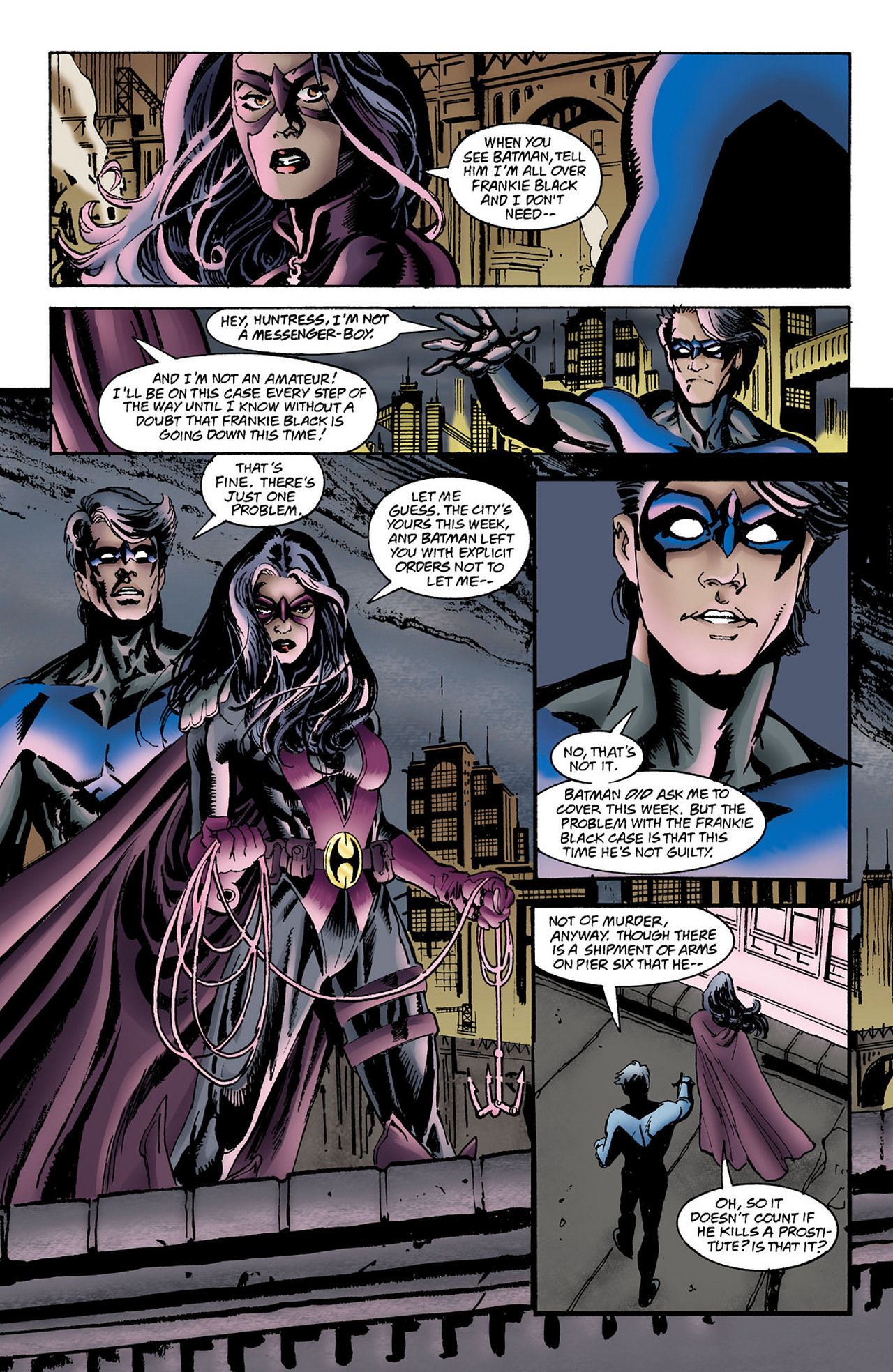Read online Nightwing and Huntress comic -  Issue #1 - 16