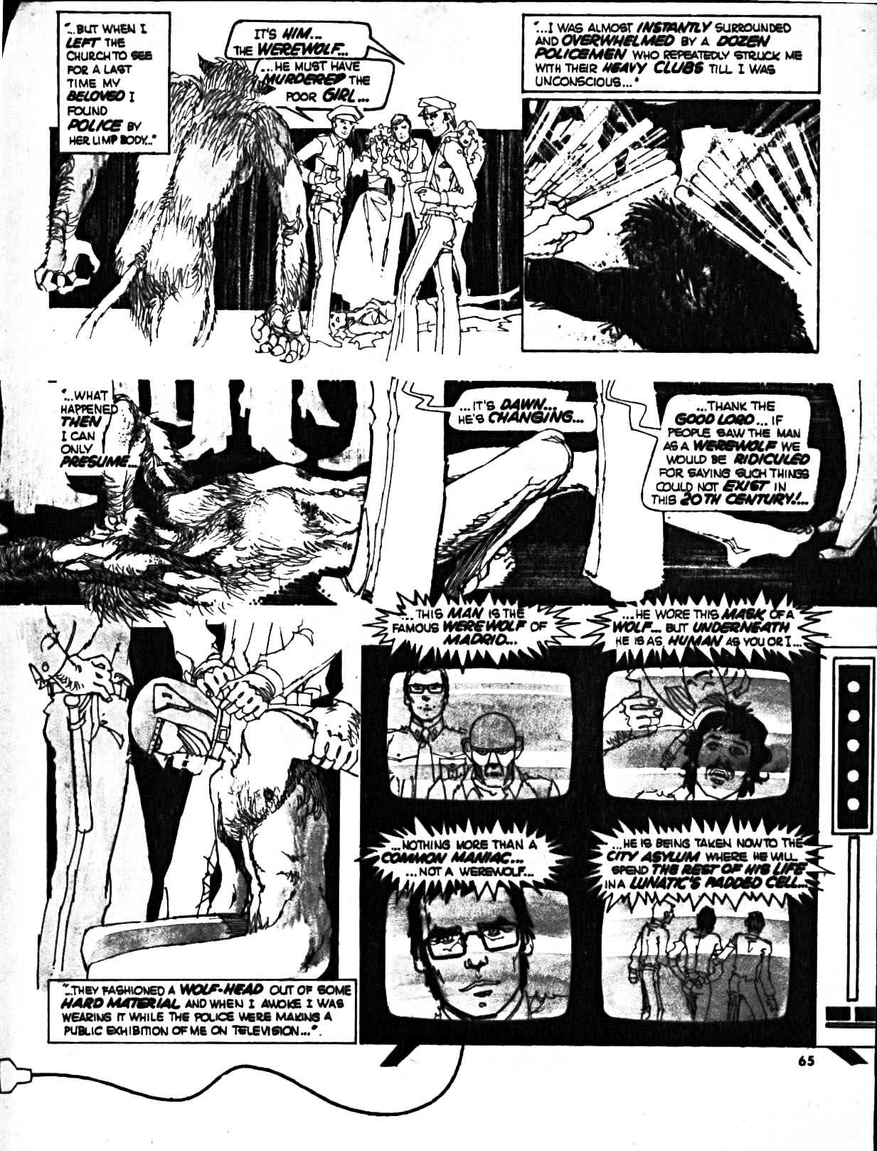 Read online Scream (1973) comic -  Issue #4 - 65