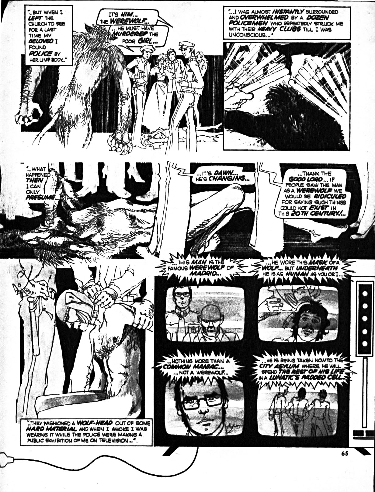 Read online Scream (1973) comic -  Issue #4 - 65