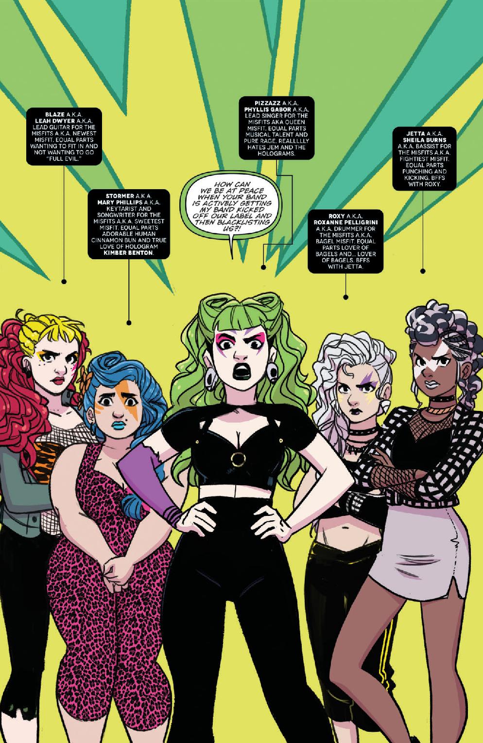 Read online Jem and the Holograms 20/20 comic -  Issue # Full - 31