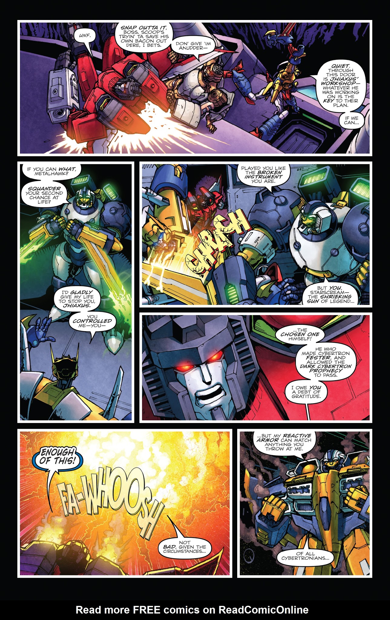 Read online The Transformers: Dark Cybertron comic -  Issue # TPB 2 - 116