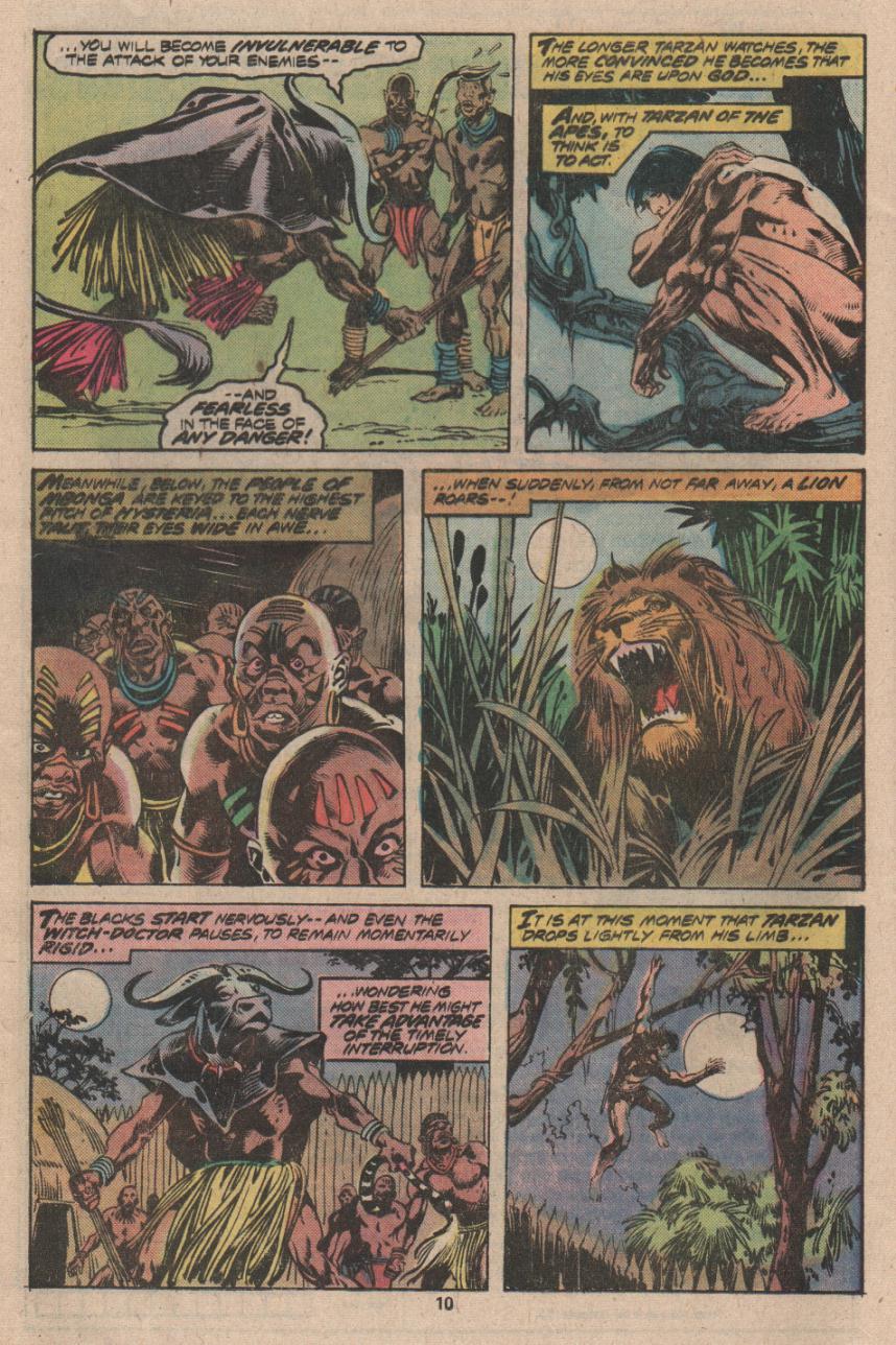Read online Tarzan (1977) comic -  Issue #9 - 7