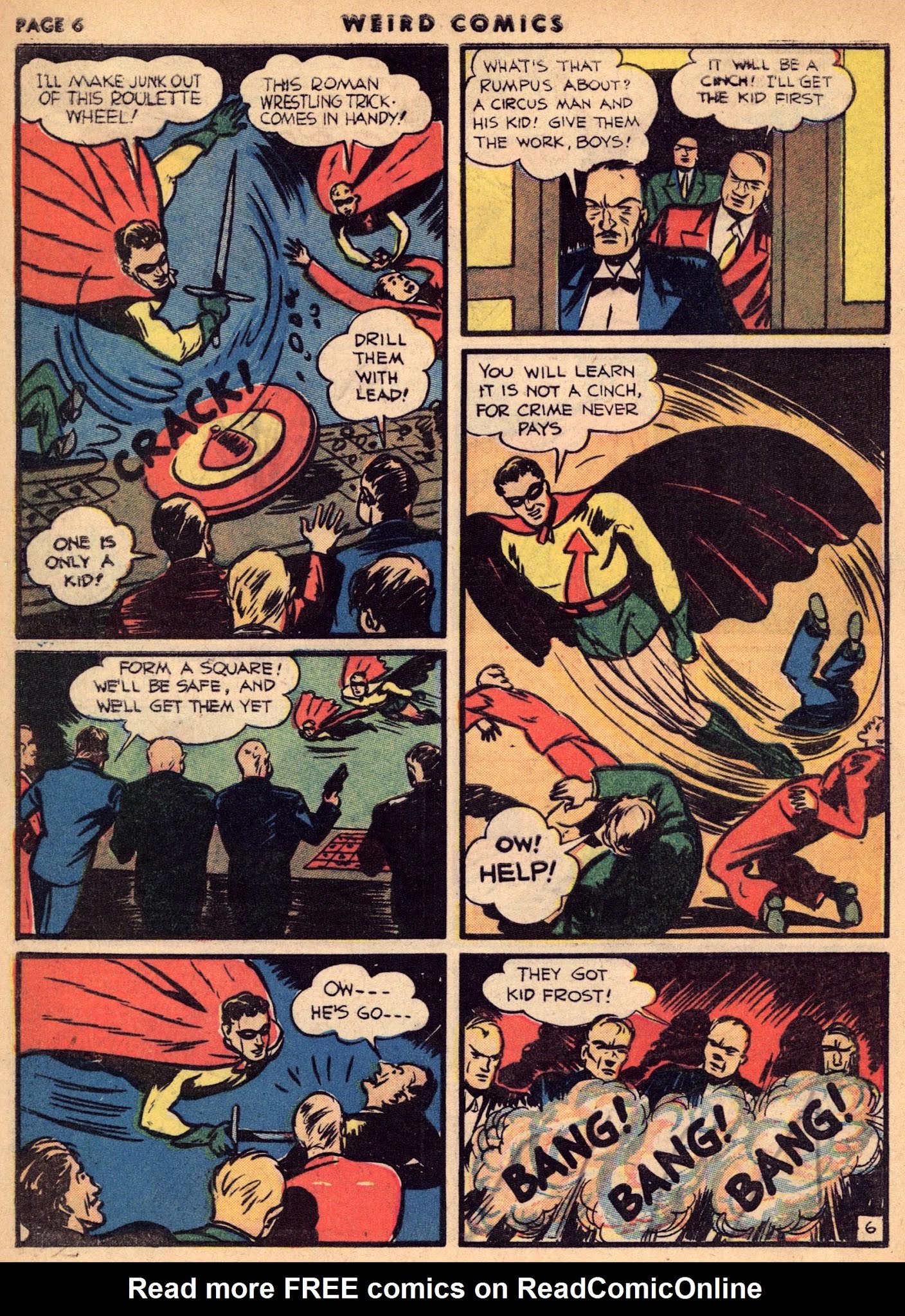 Read online Weird Comics comic -  Issue #5 - 8