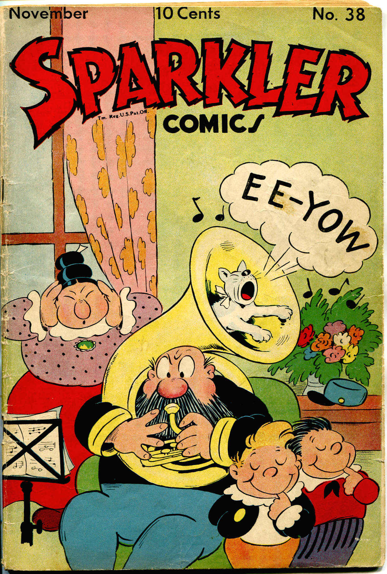 Read online Sparkler Comics comic -  Issue #38 - 1