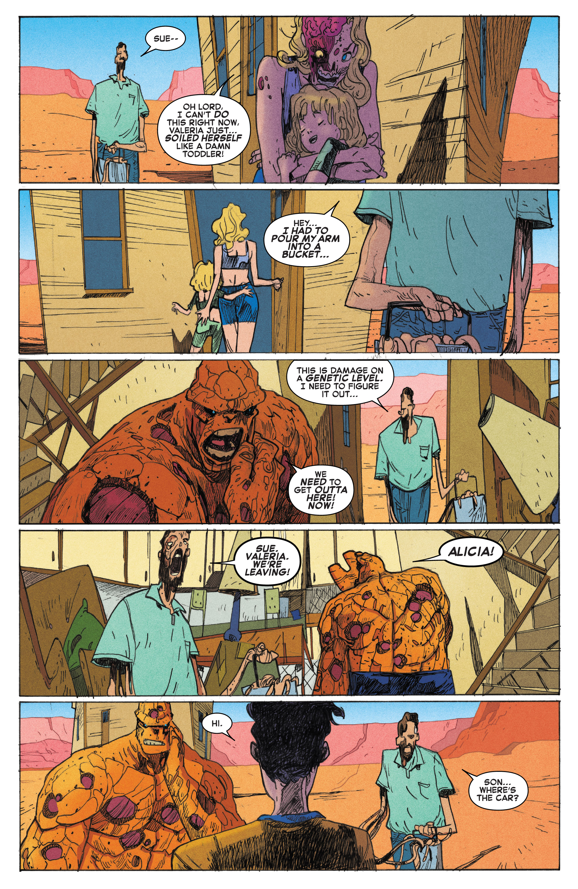 Read online Fantastic Four: Road Trip comic -  Issue # Full - 20