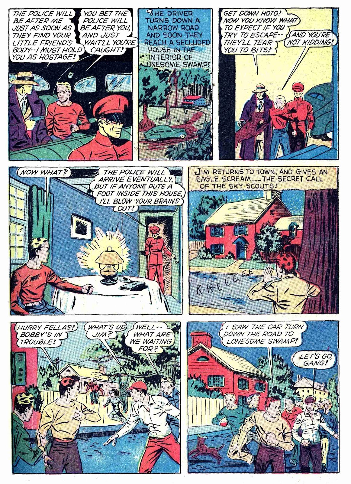 Captain Aero Comics issue 4 - Page 39