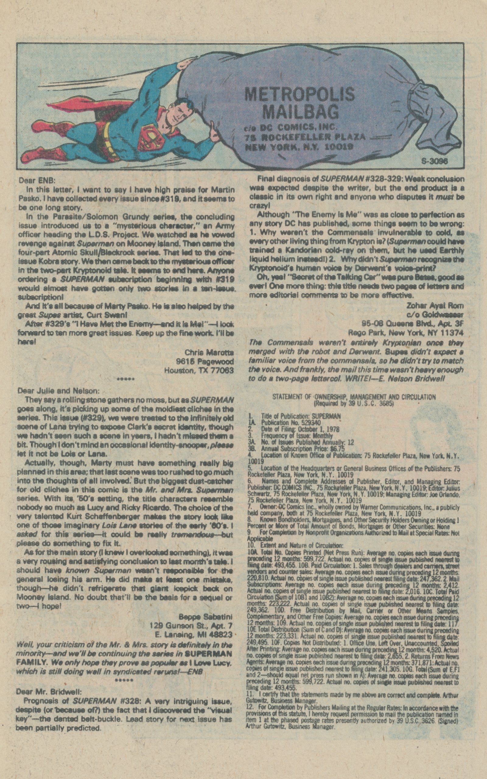 Read online Superman (1939) comic -  Issue #334 - 31