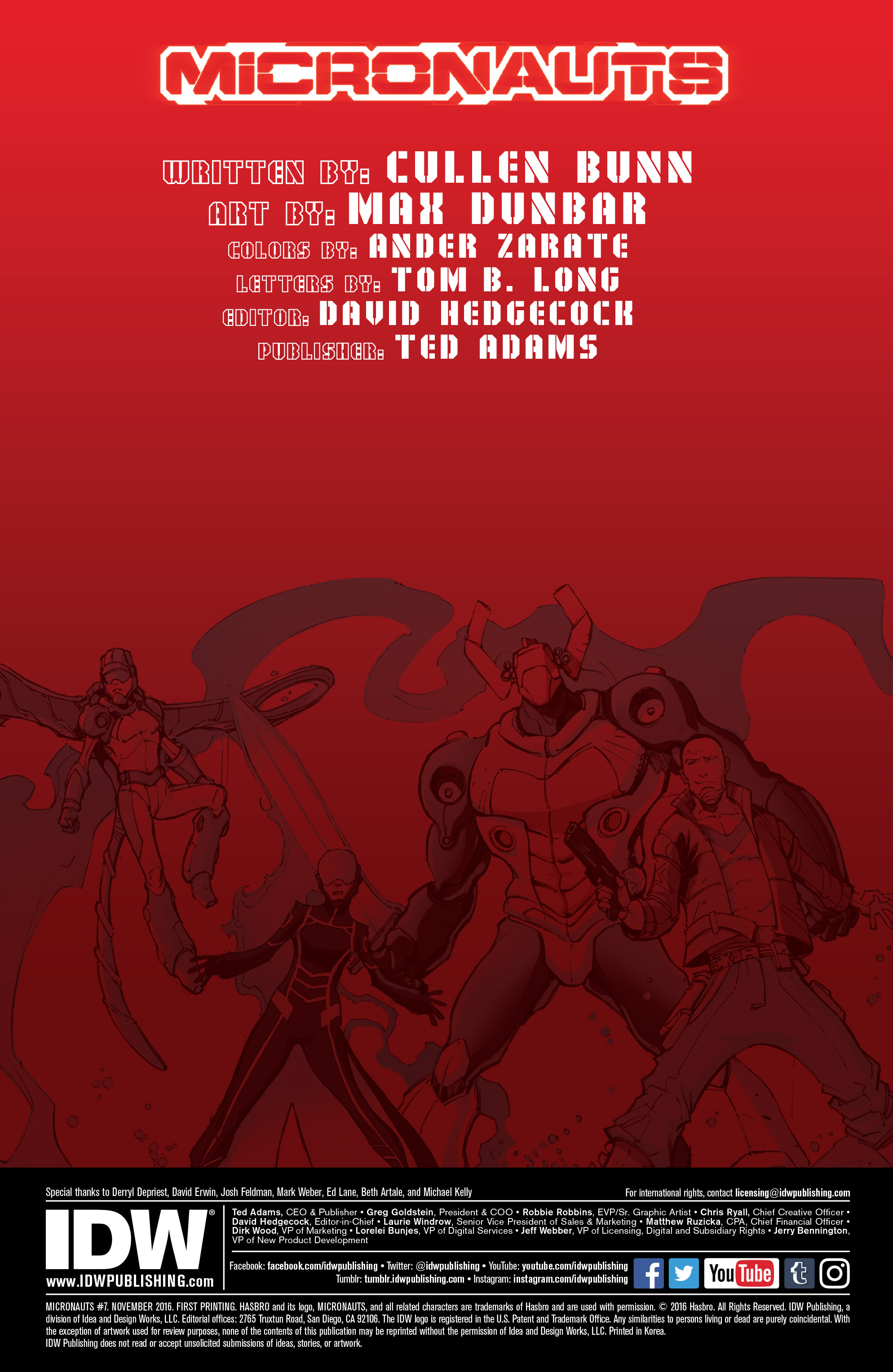 Read online Micronauts (2016) comic -  Issue #7 - 2