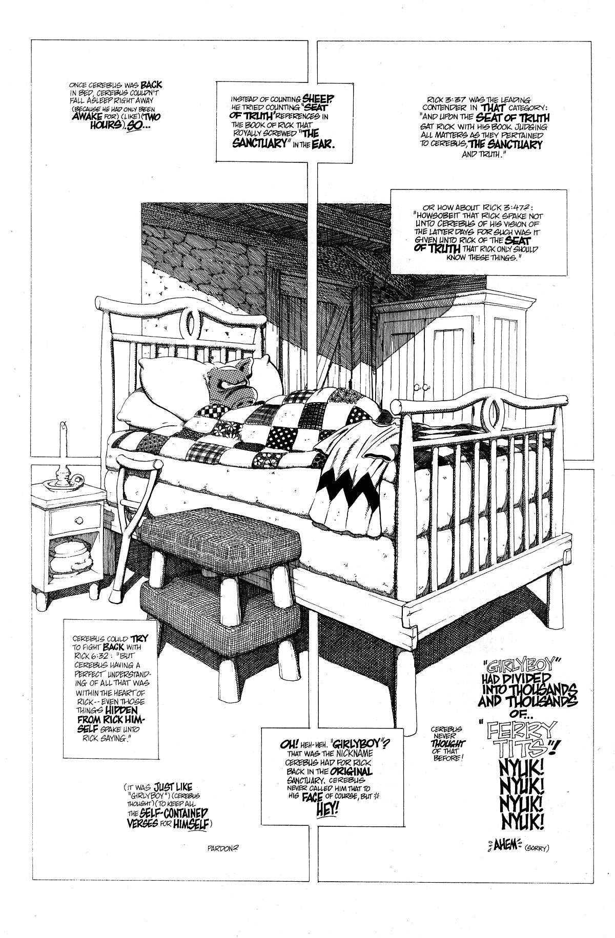 Read online Cerebus comic -  Issue #275 - 16