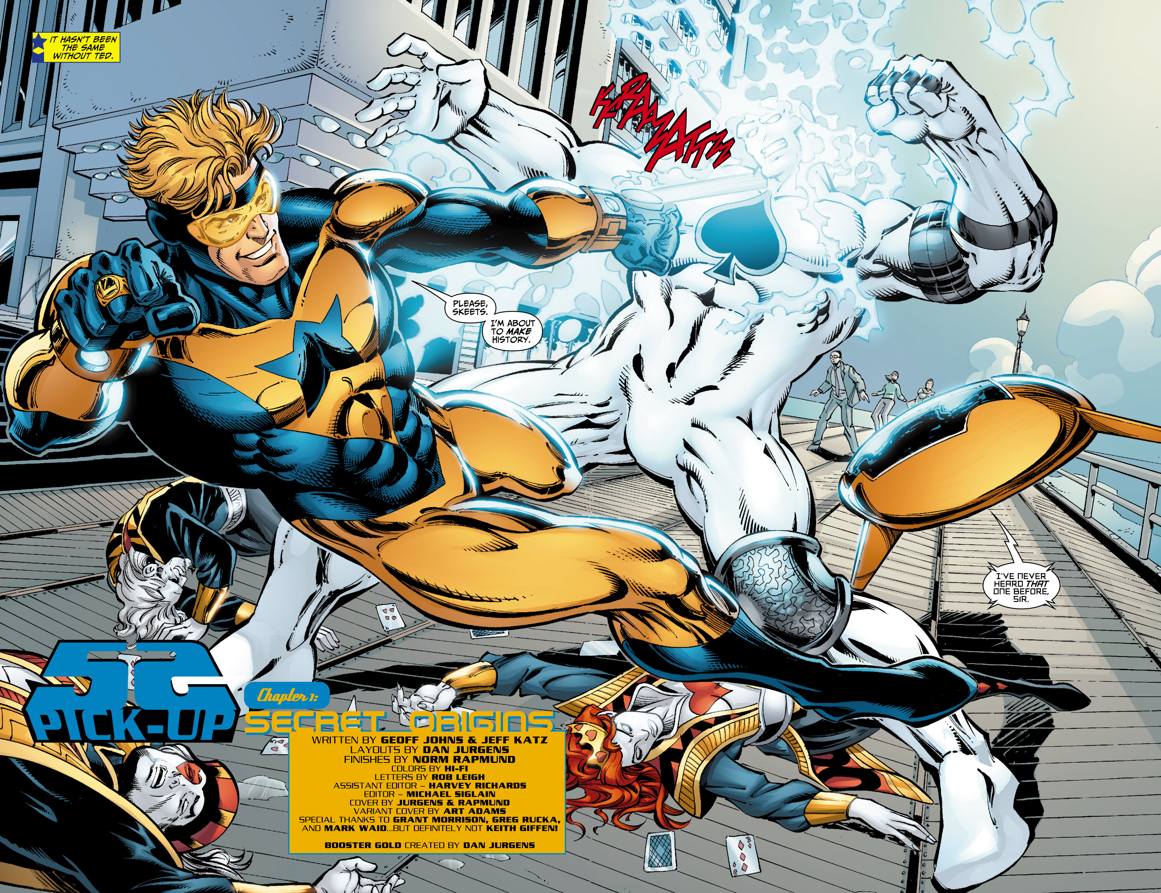 Read online Booster Gold (2007) comic -  Issue #1 - 3