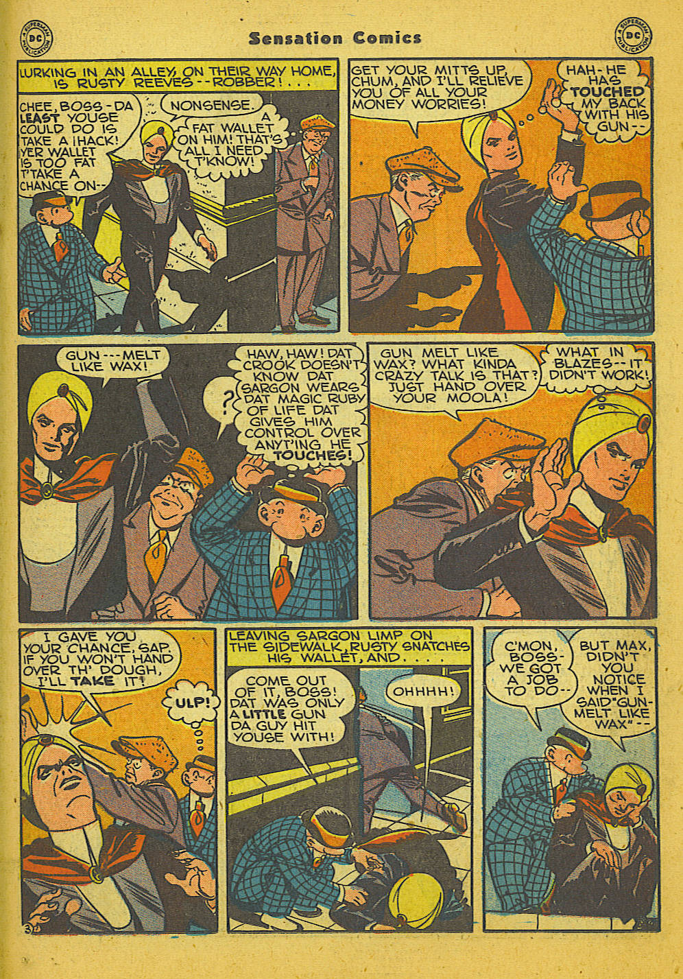 Read online Sensation (Mystery) Comics comic -  Issue #66 - 27
