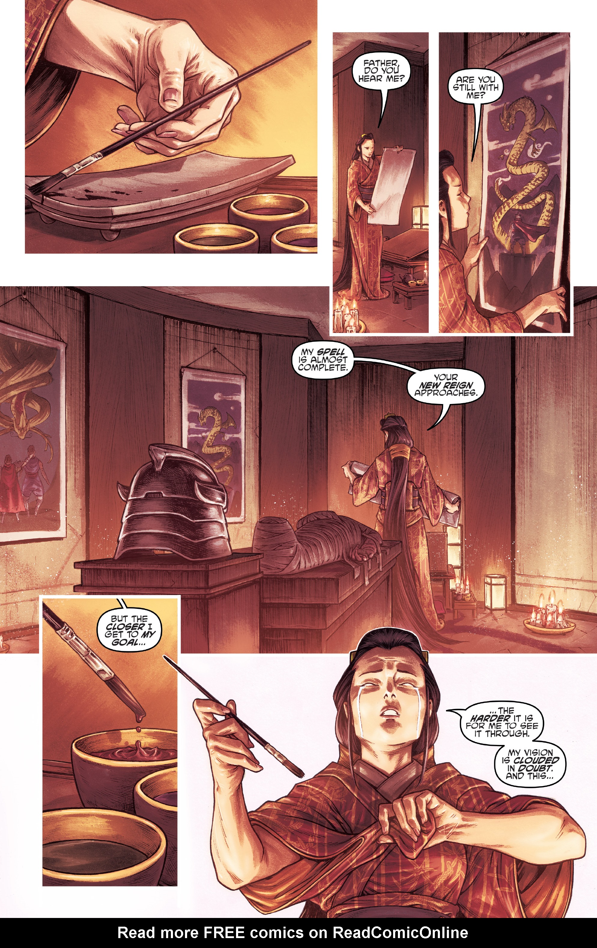 Read online Teenage Mutant Ninja Turtles: Shredder in Hell comic -  Issue #5 - 5