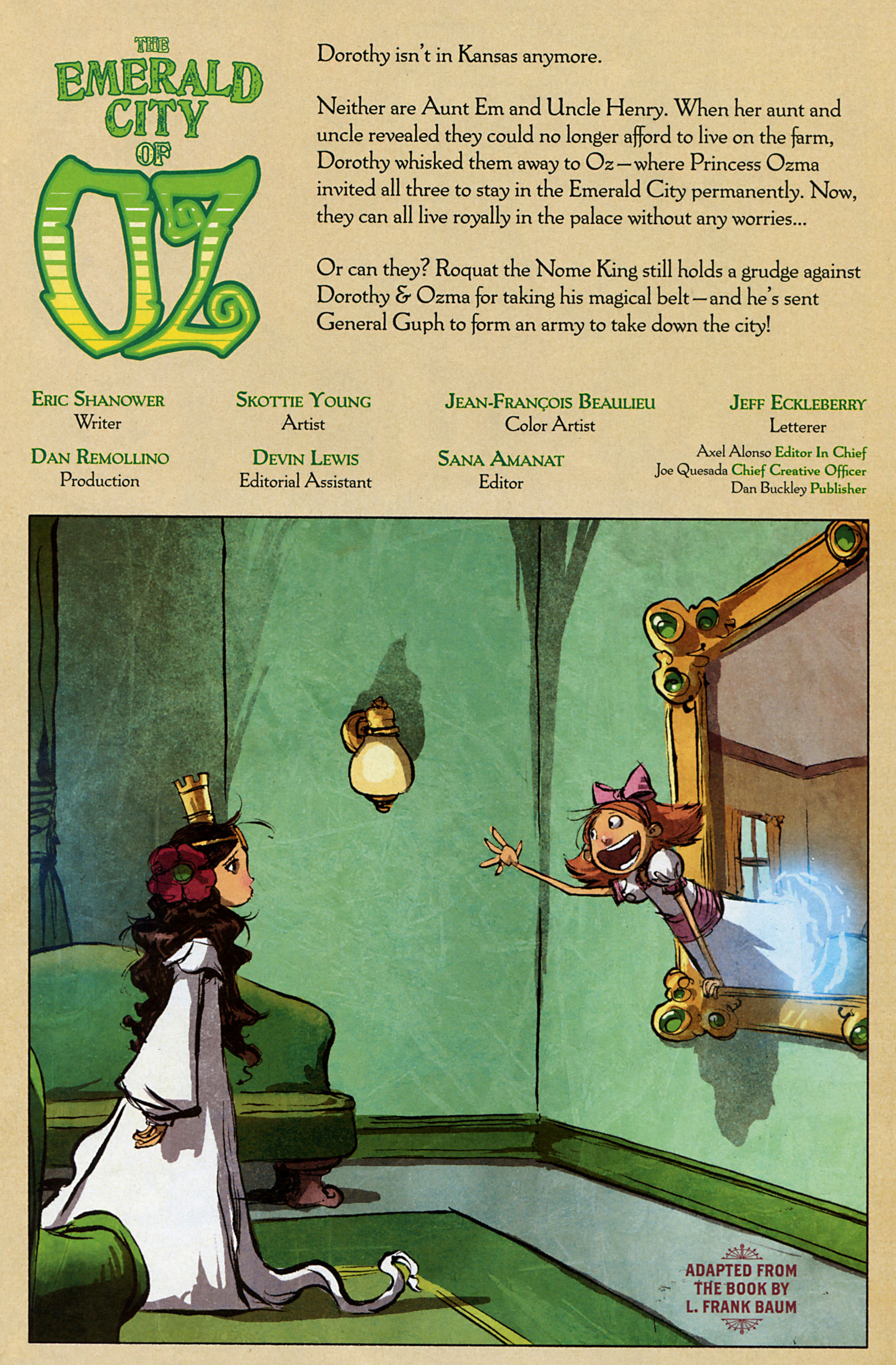 Read online The Emerald City of Oz comic -  Issue #2 - 2