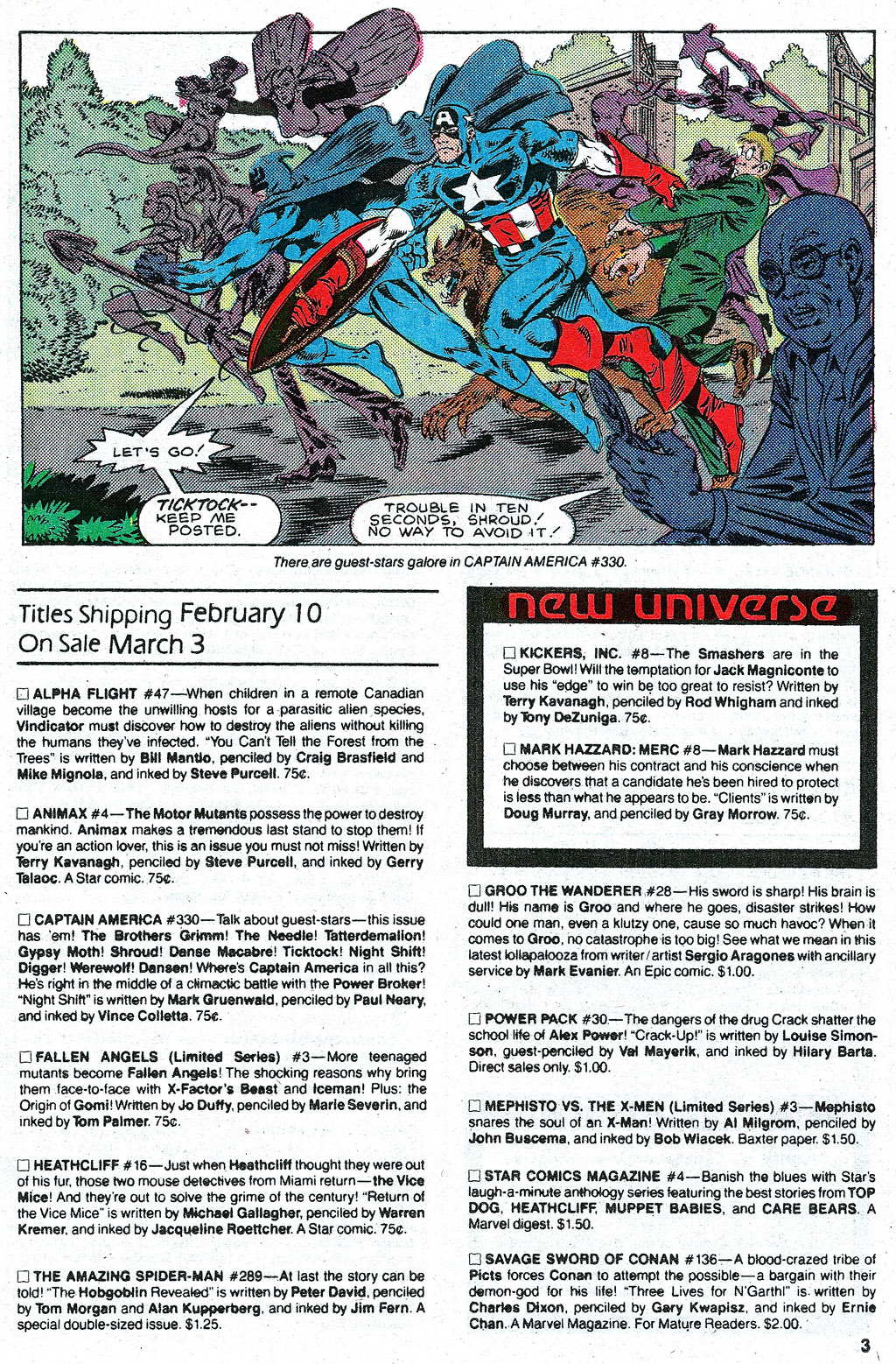 Read online Marvel Age comic -  Issue #50 - 5