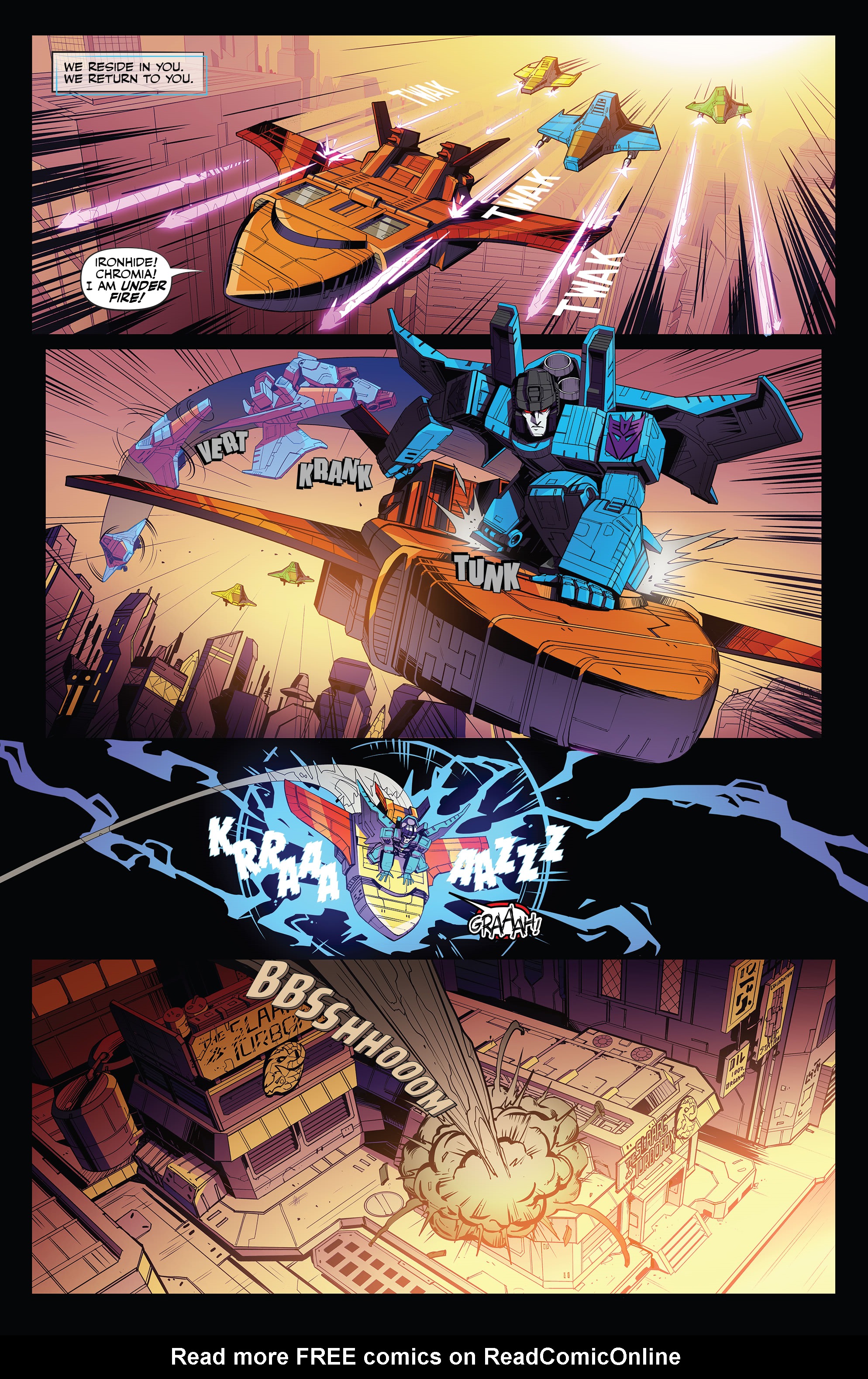 Read online Transformers (2019) comic -  Issue #25 - 34