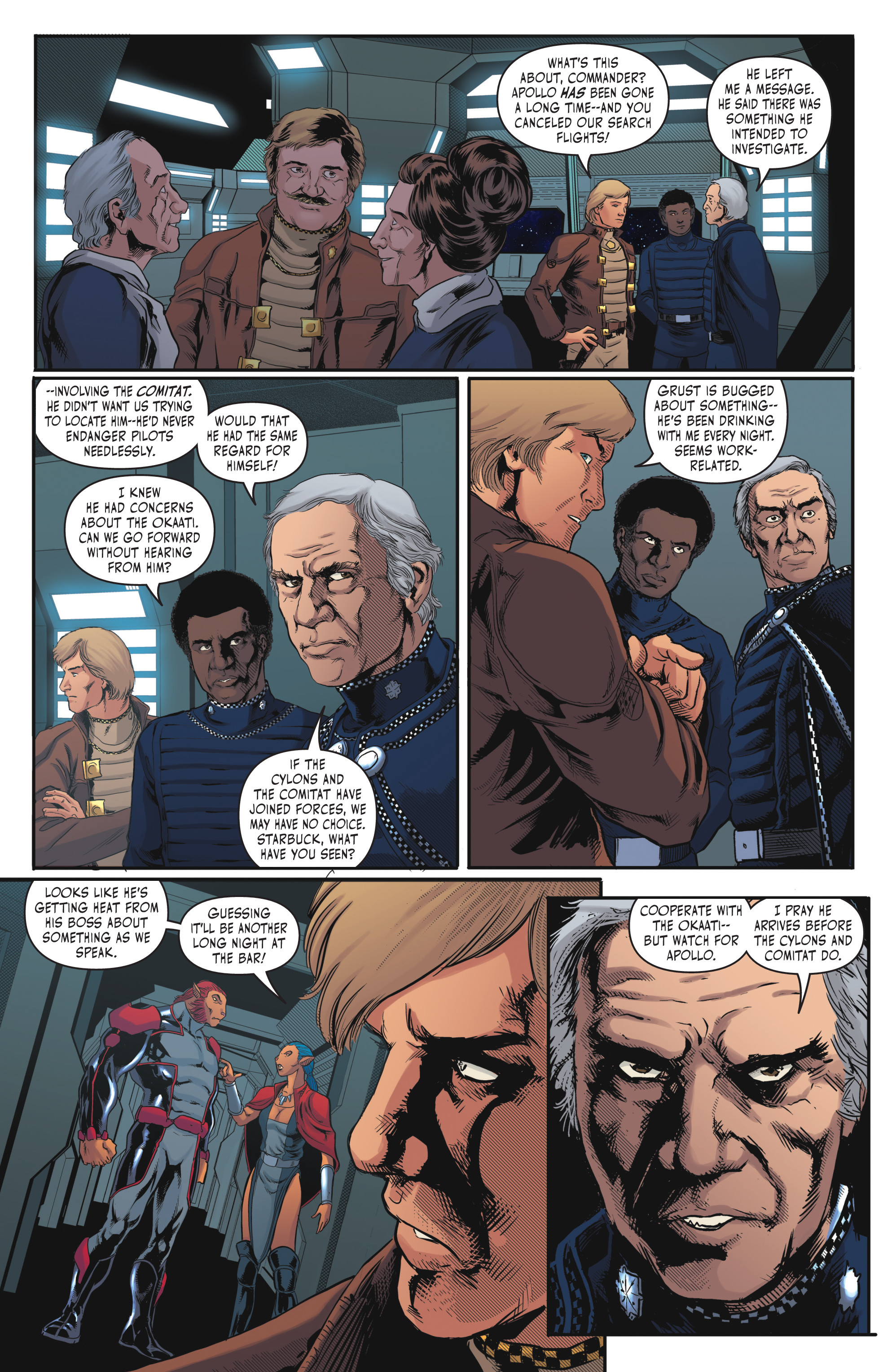 Read online Battlestar Galactica (Classic) comic -  Issue #3 - 10