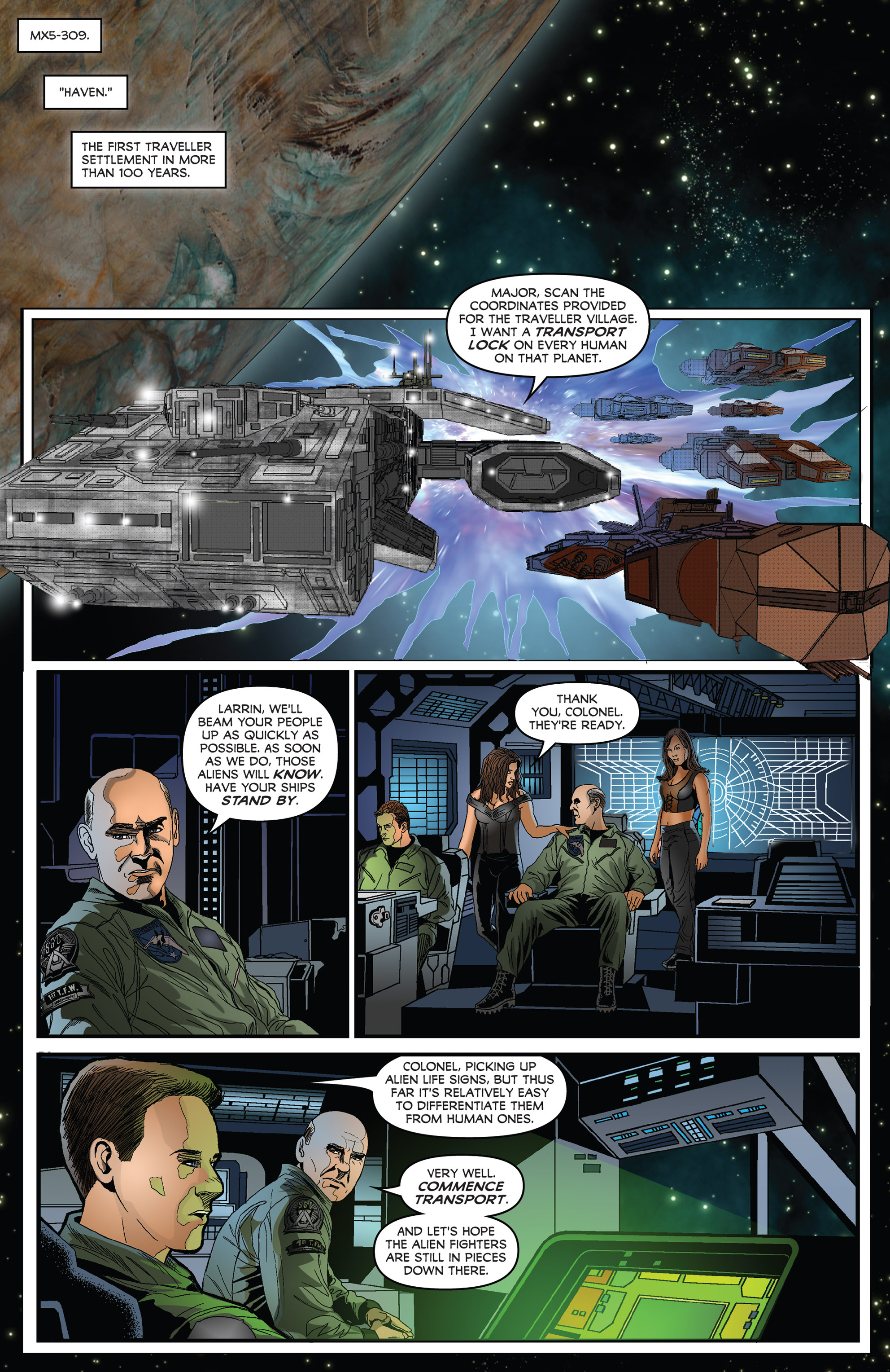 Read online Stargate Atlantis: Gateways comic -  Issue #2 - 7