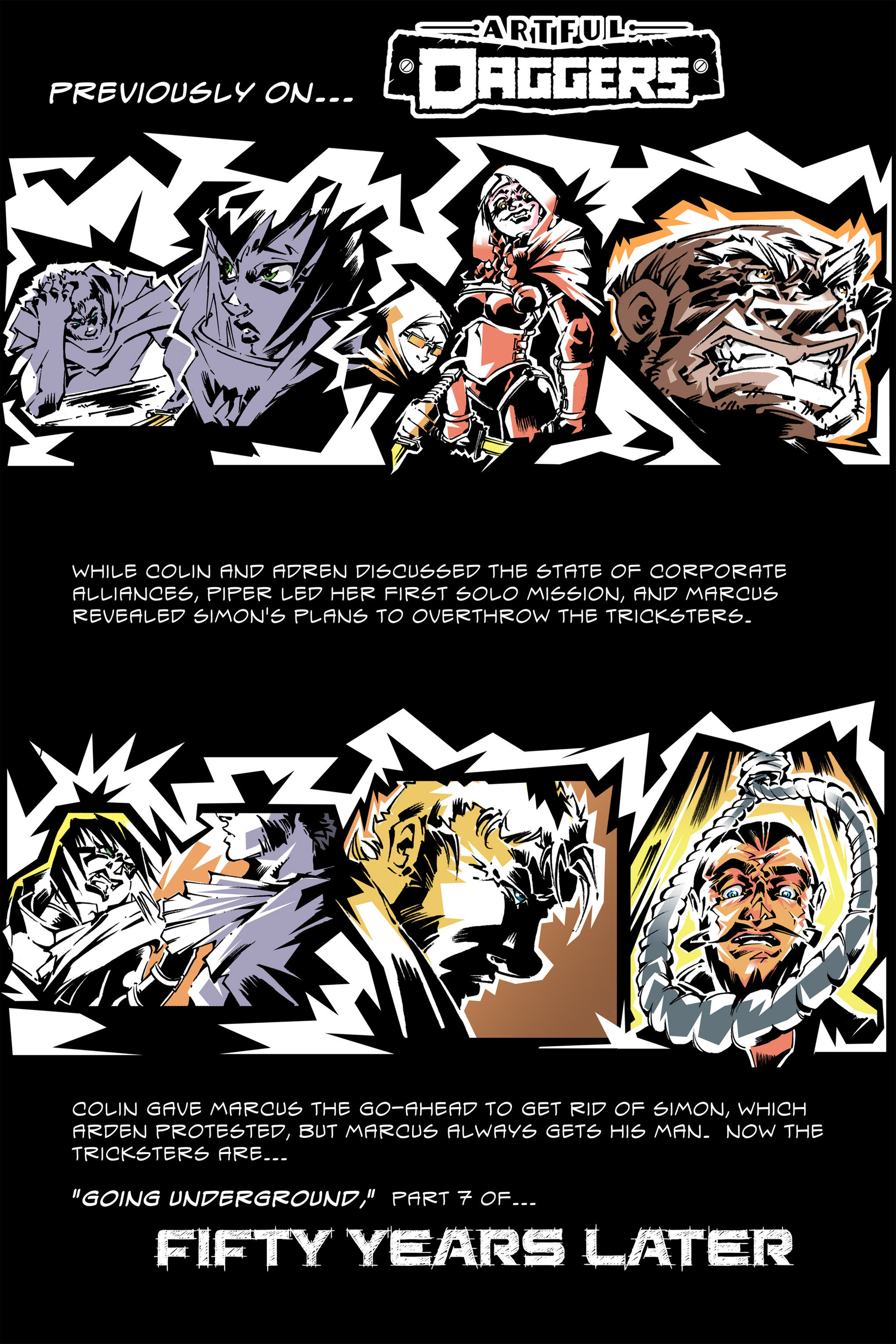 Read online Artful Daggers comic -  Issue #7 - 3