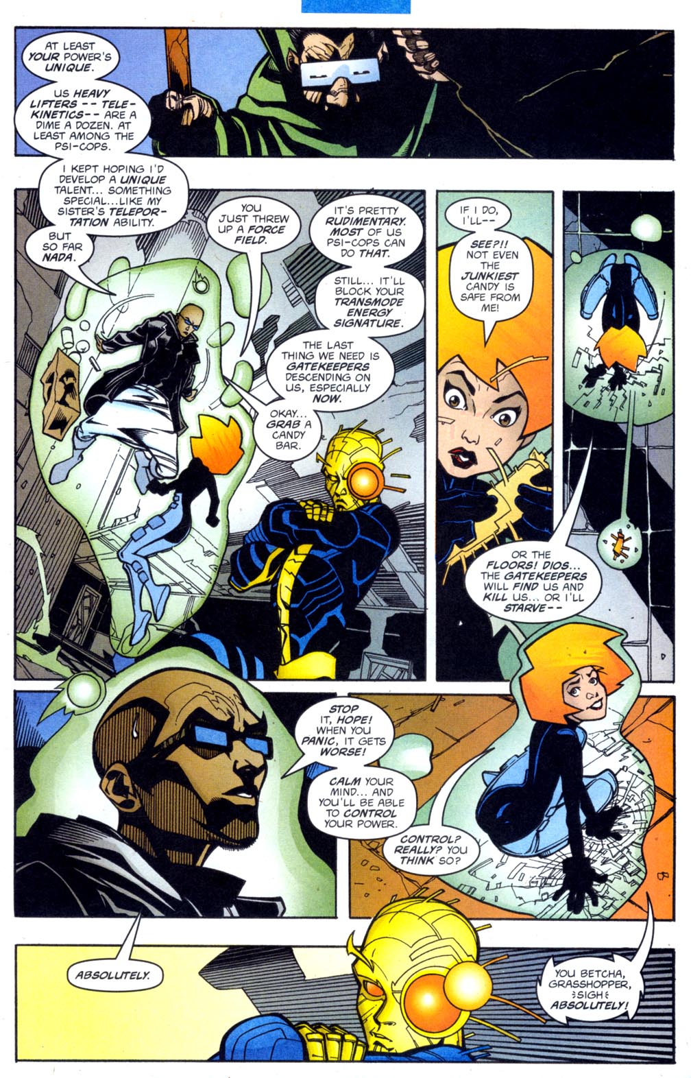 Read online Warlock (1999) comic -  Issue #4 - 8