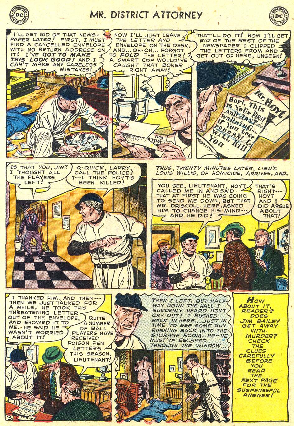 Read online Mr. District Attorney comic -  Issue #34 - 23
