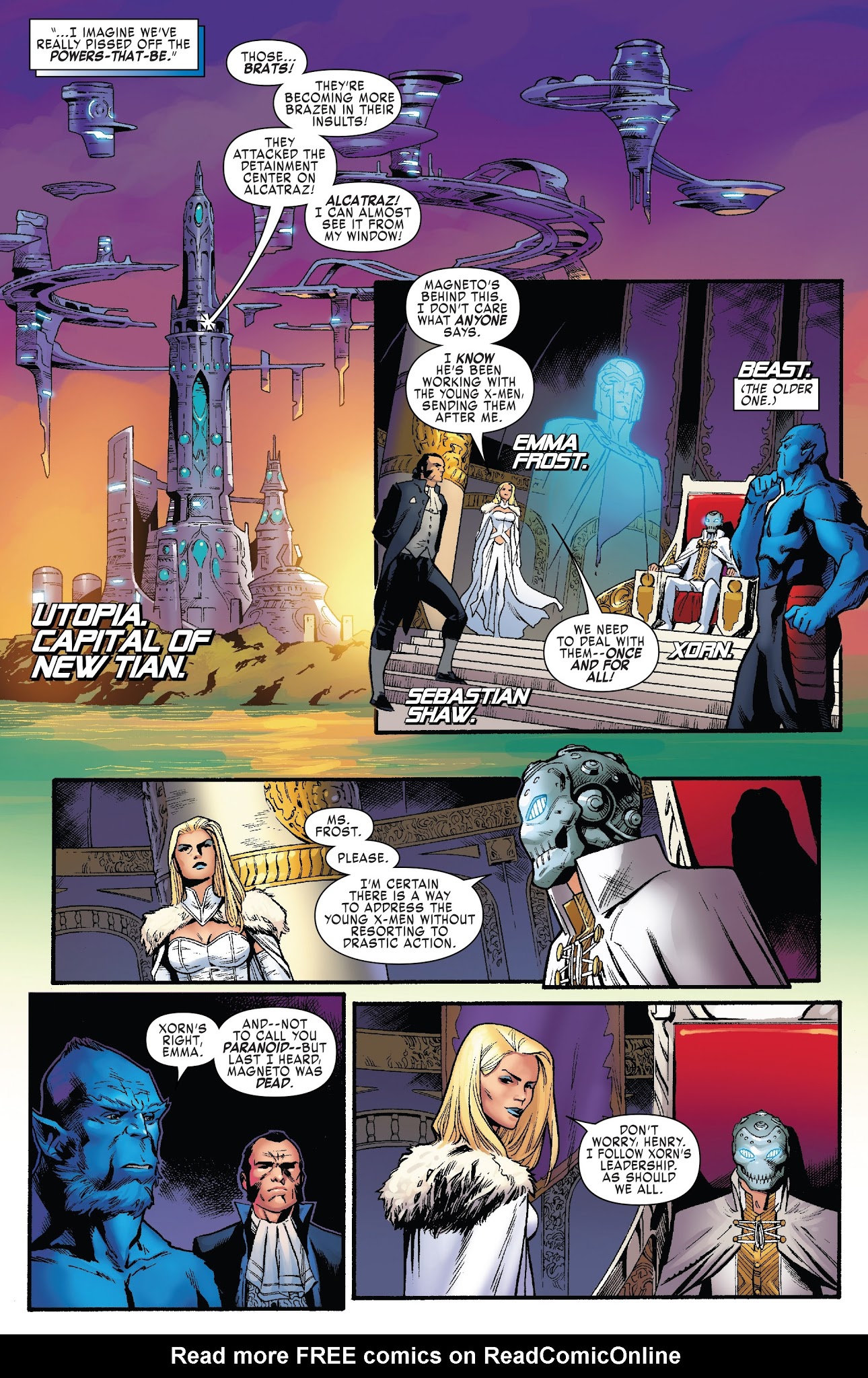 Read online X-Men: Blue comic -  Issue #7 - 5