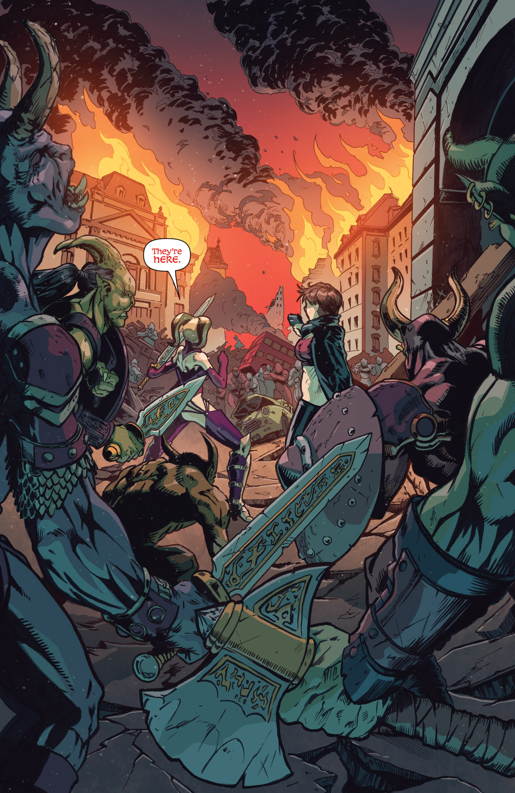 Read online Grimm Fairy Tales presents White Queen: Age of Darkness comic -  Issue # _TPB (Part 1) - 9