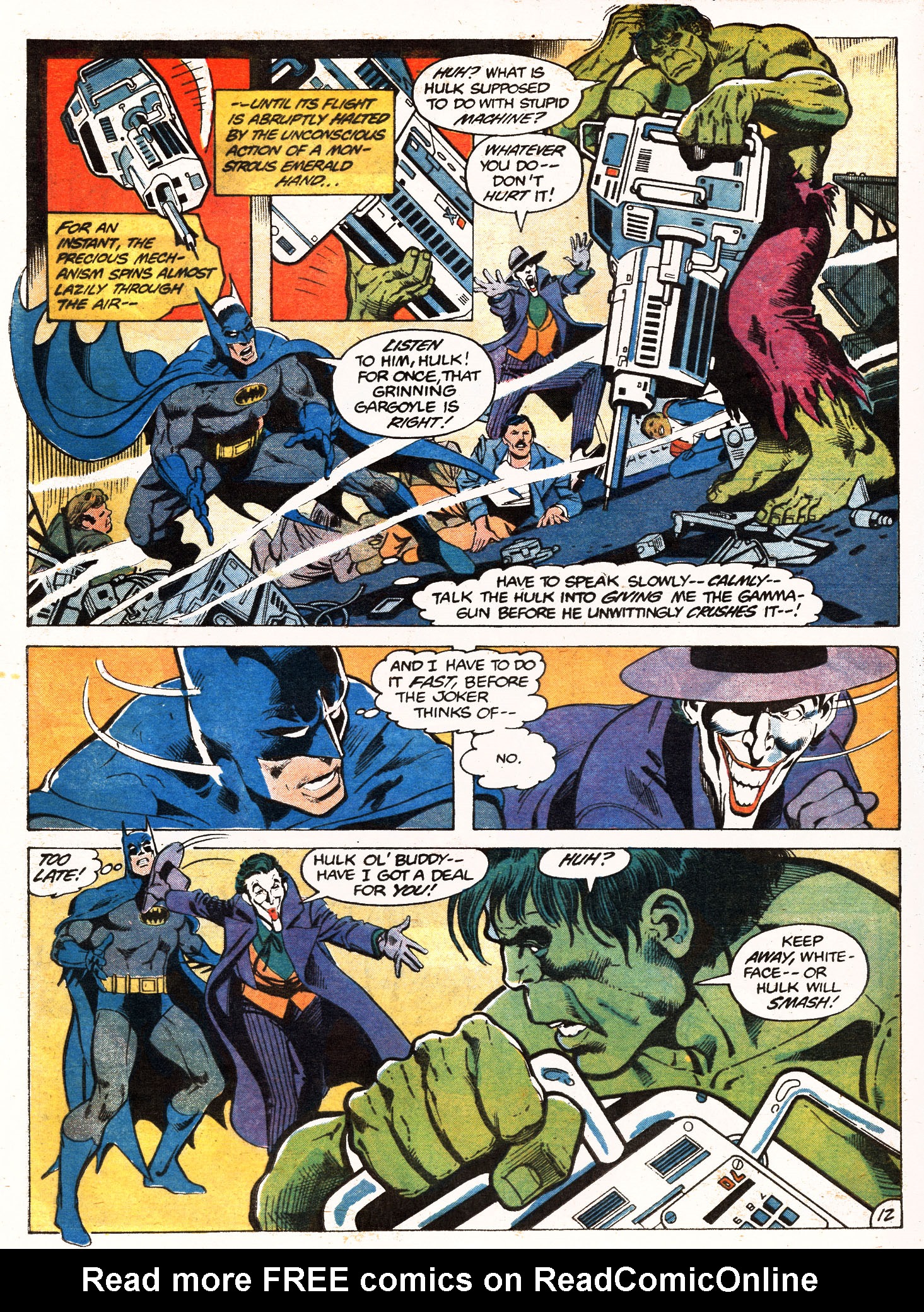 Read online Batman vs. The Incredible Hulk comic -  Issue # Full - 14
