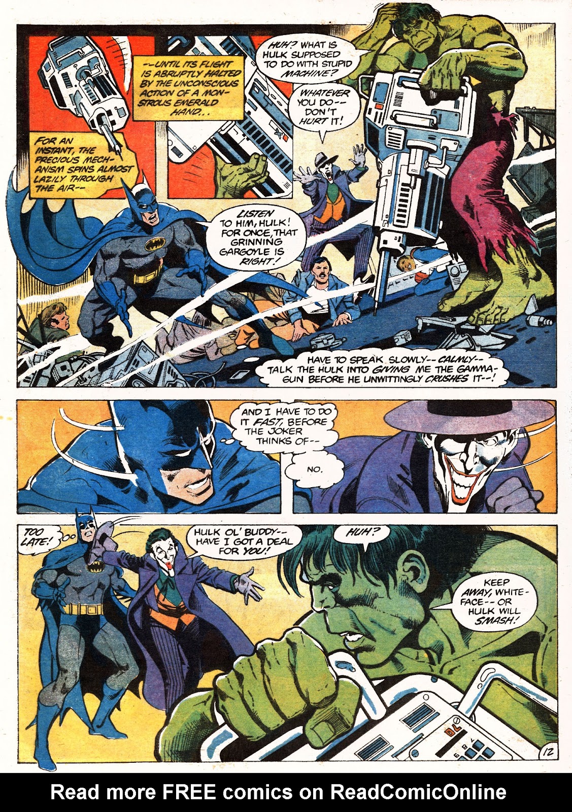 Batman vs. The Incredible Hulk issue Full - Page 14