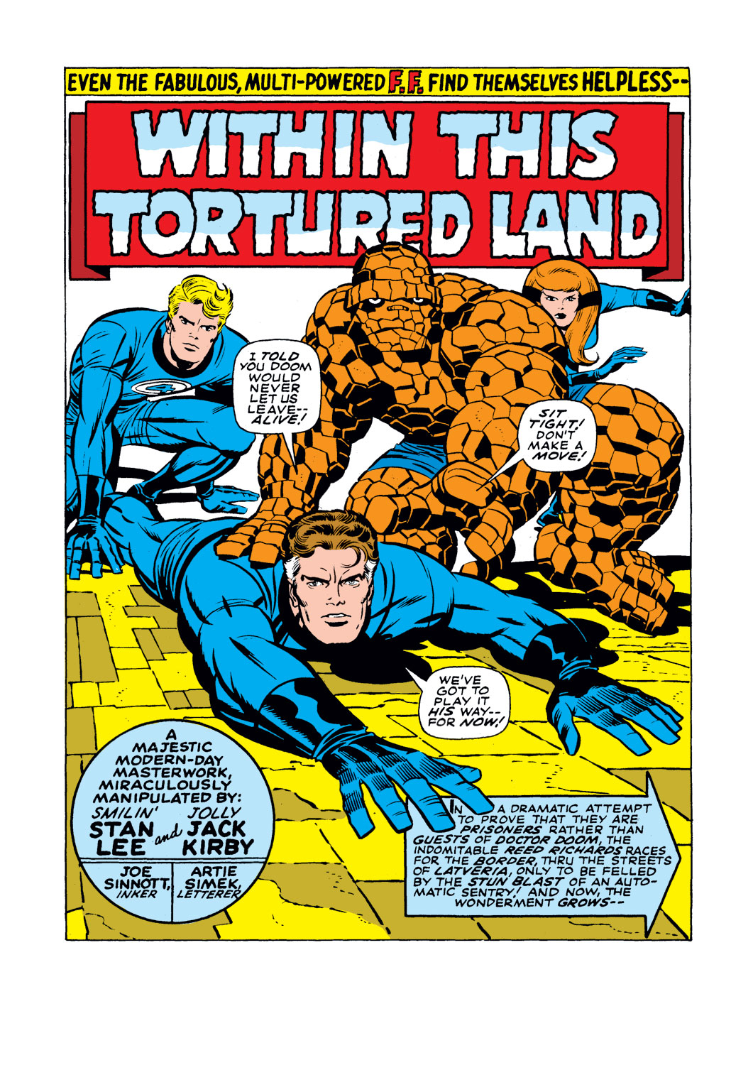 Read online Fantastic Four (1961) comic -  Issue #85 - 2