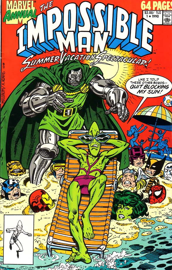 Read online The Impossible Man Summer Vacation Spectacular comic -  Issue #1 - 1