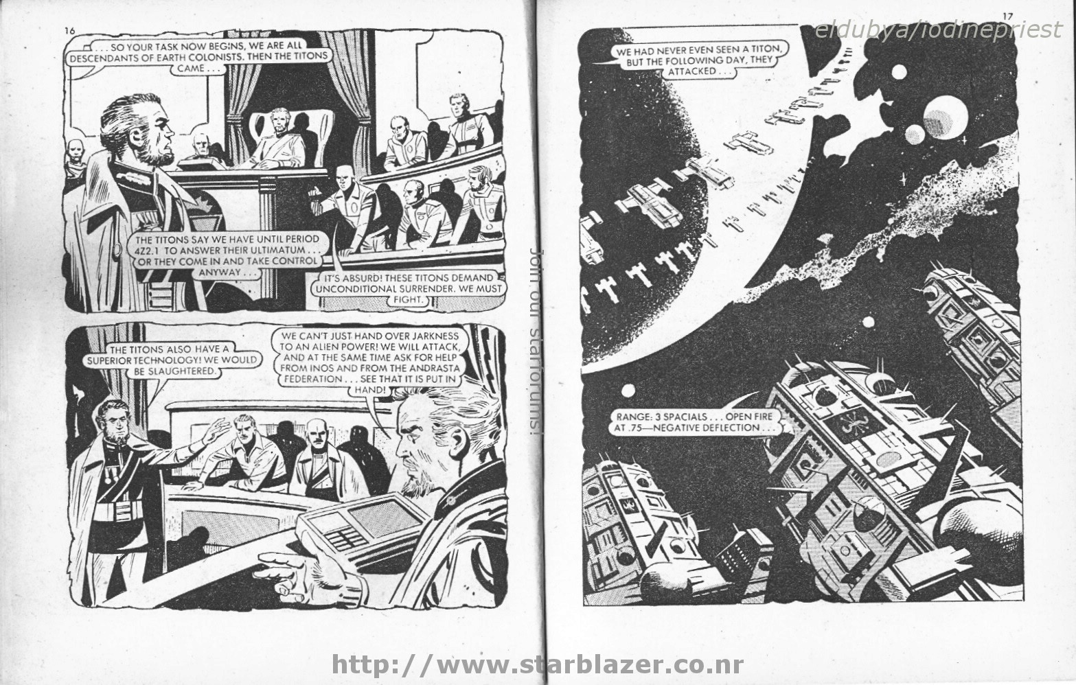 Read online Starblazer comic -  Issue #35 - 10
