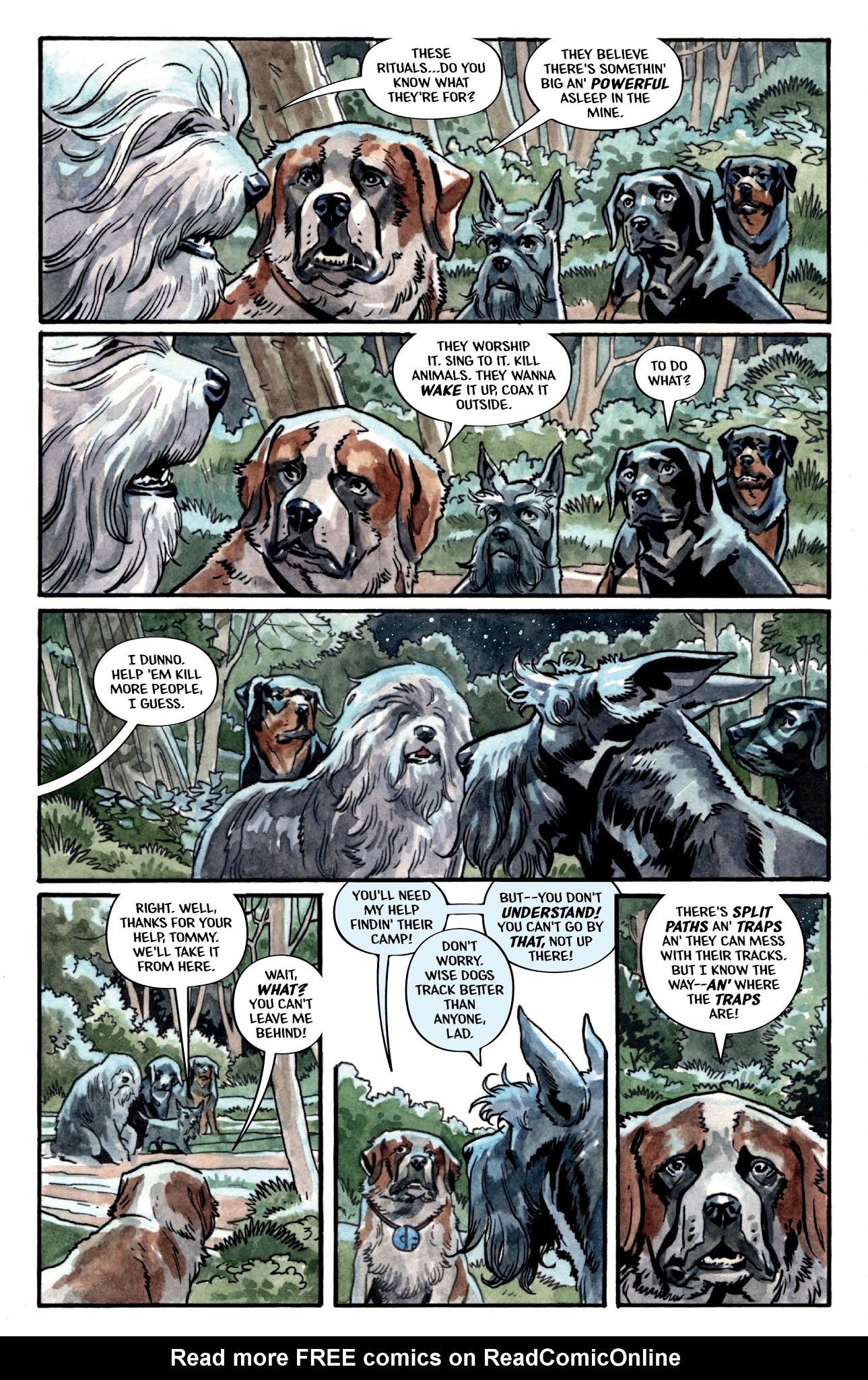 Read online Beasts of Burden: Wise Dogs and Eldritch Men comic -  Issue #3 - 5