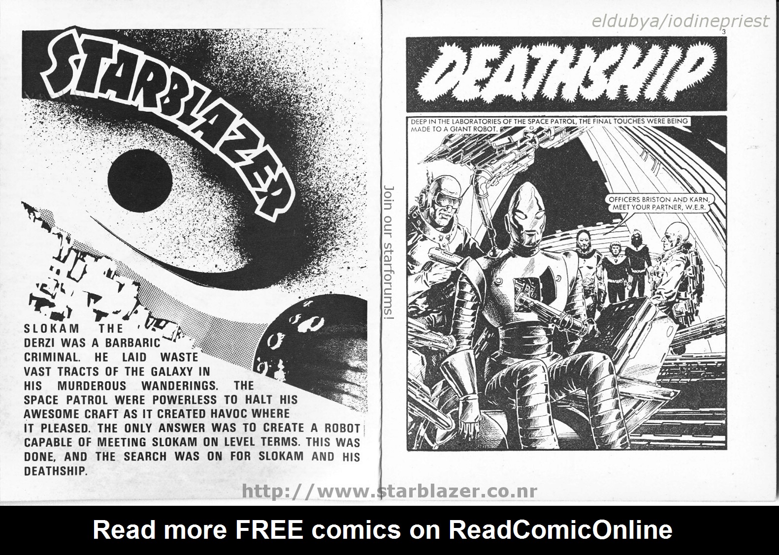 Read online Starblazer comic -  Issue #36 - 3