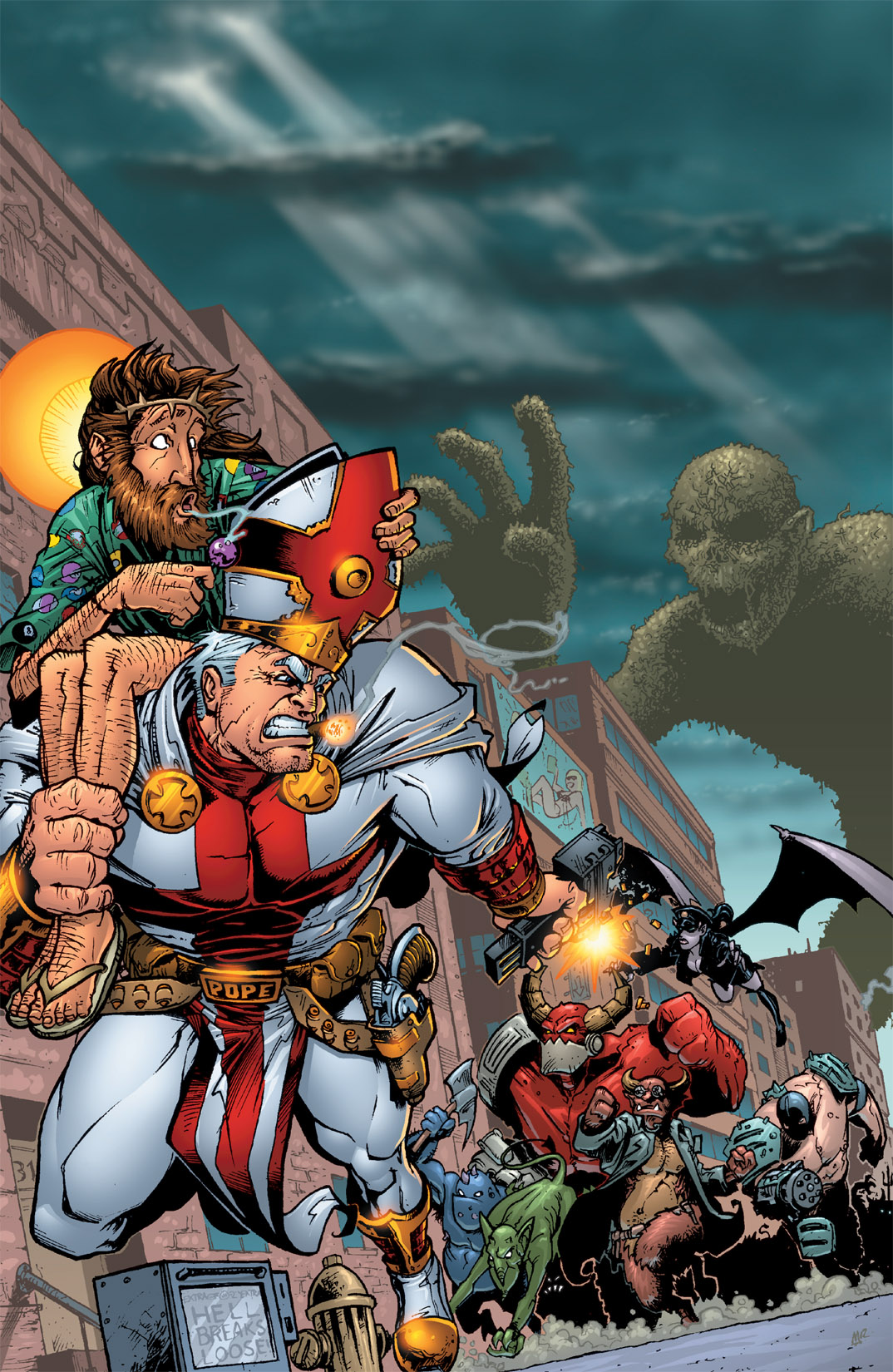 Read online Battle Pope comic -  Issue #8 - 24