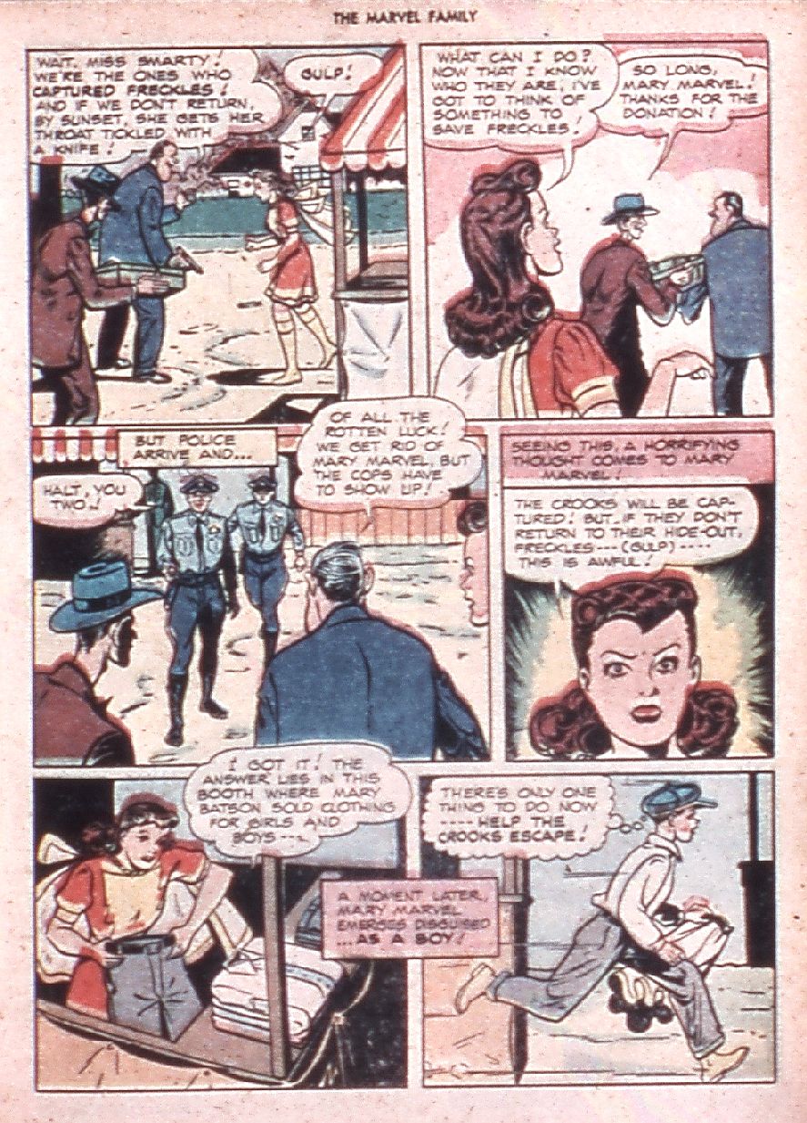 Read online The Marvel Family comic -  Issue #32 - 21