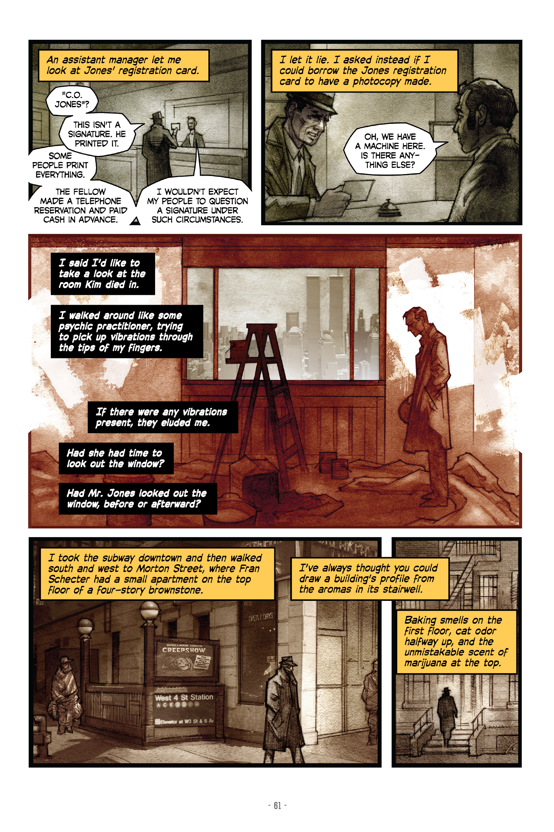 Read online Eight Million Ways To Die comic -  Issue # TPB - 60