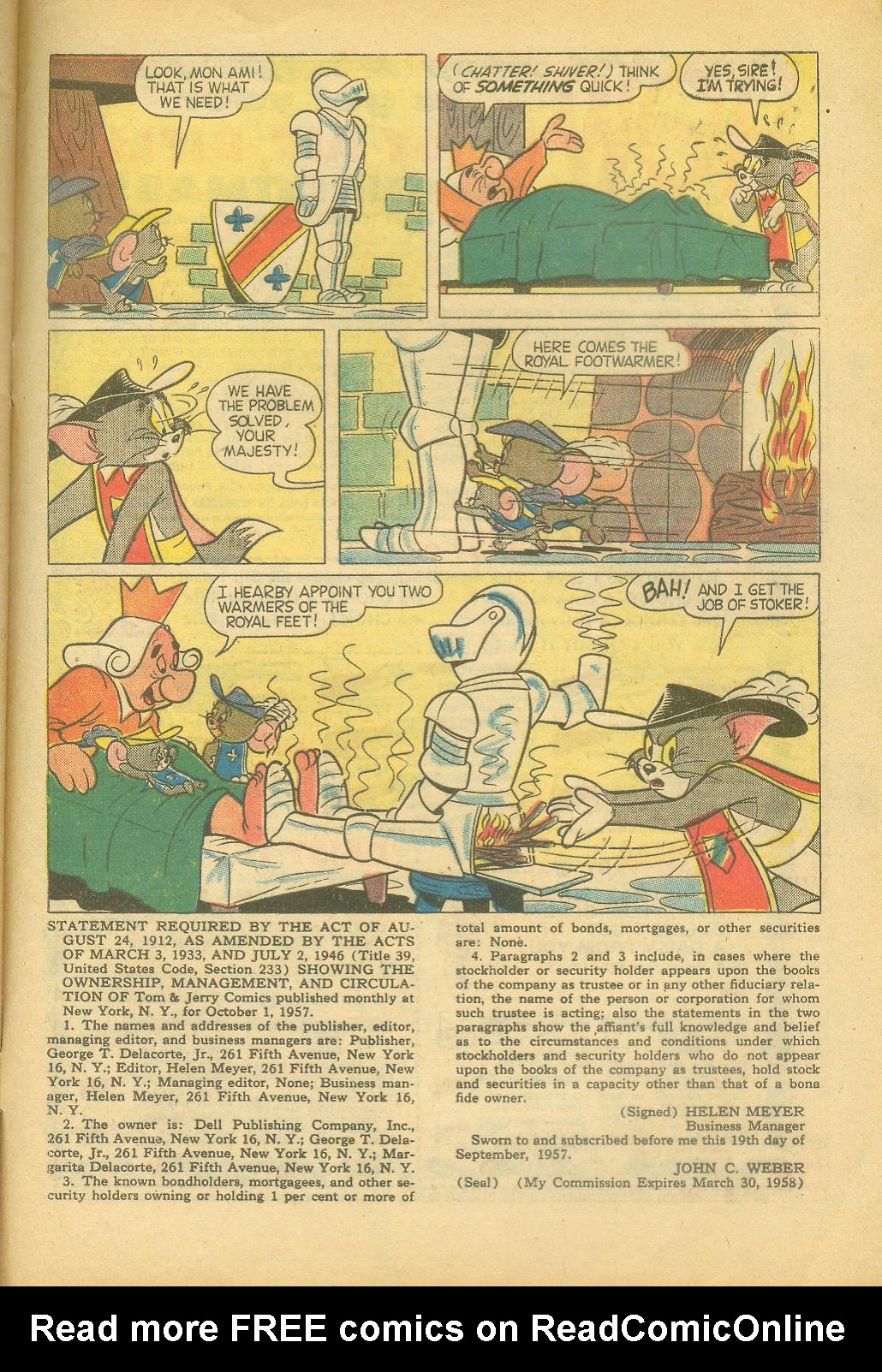 Read online Tom & Jerry Comics comic -  Issue #162 - 33