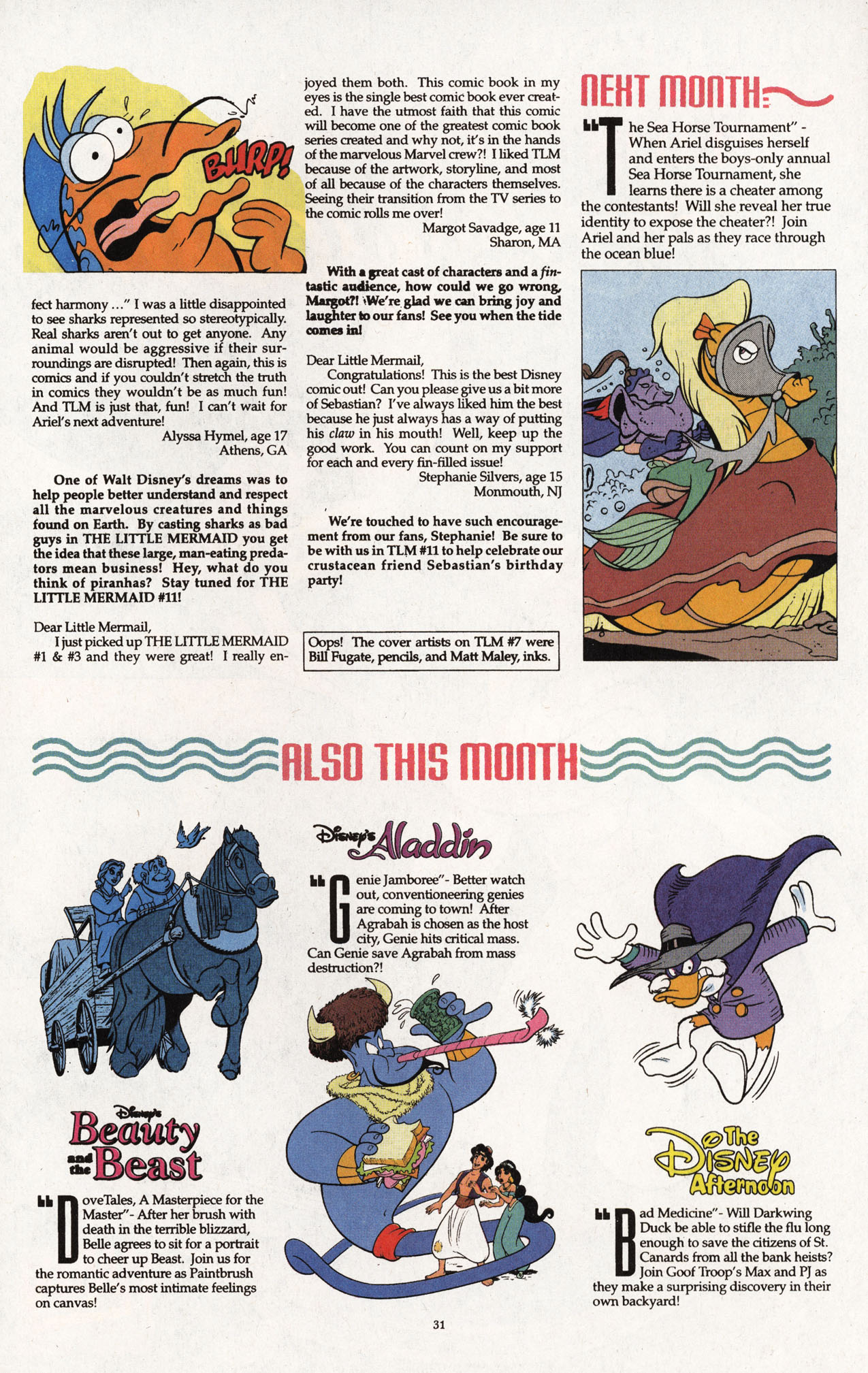 Read online Disney's The Little Mermaid comic -  Issue #8 - 33