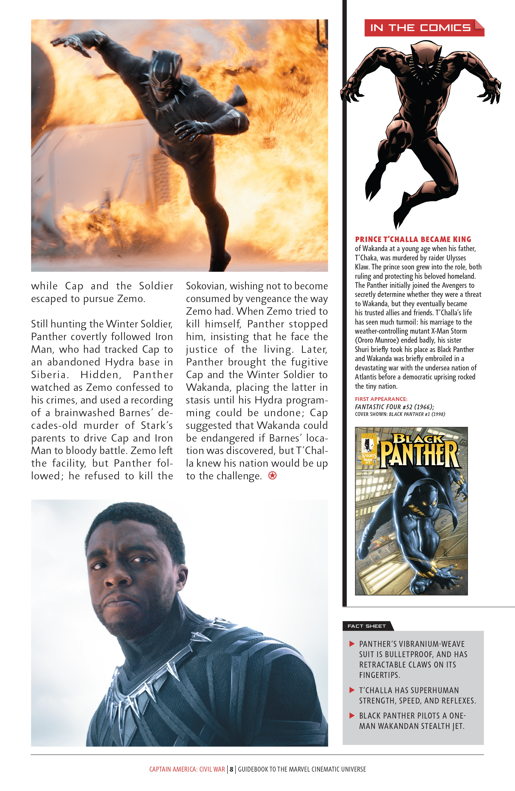 Read online Guidebook to the Marvel Cinematic Universe - Marvel's Captain America: Civil War comic -  Issue # Full - 10