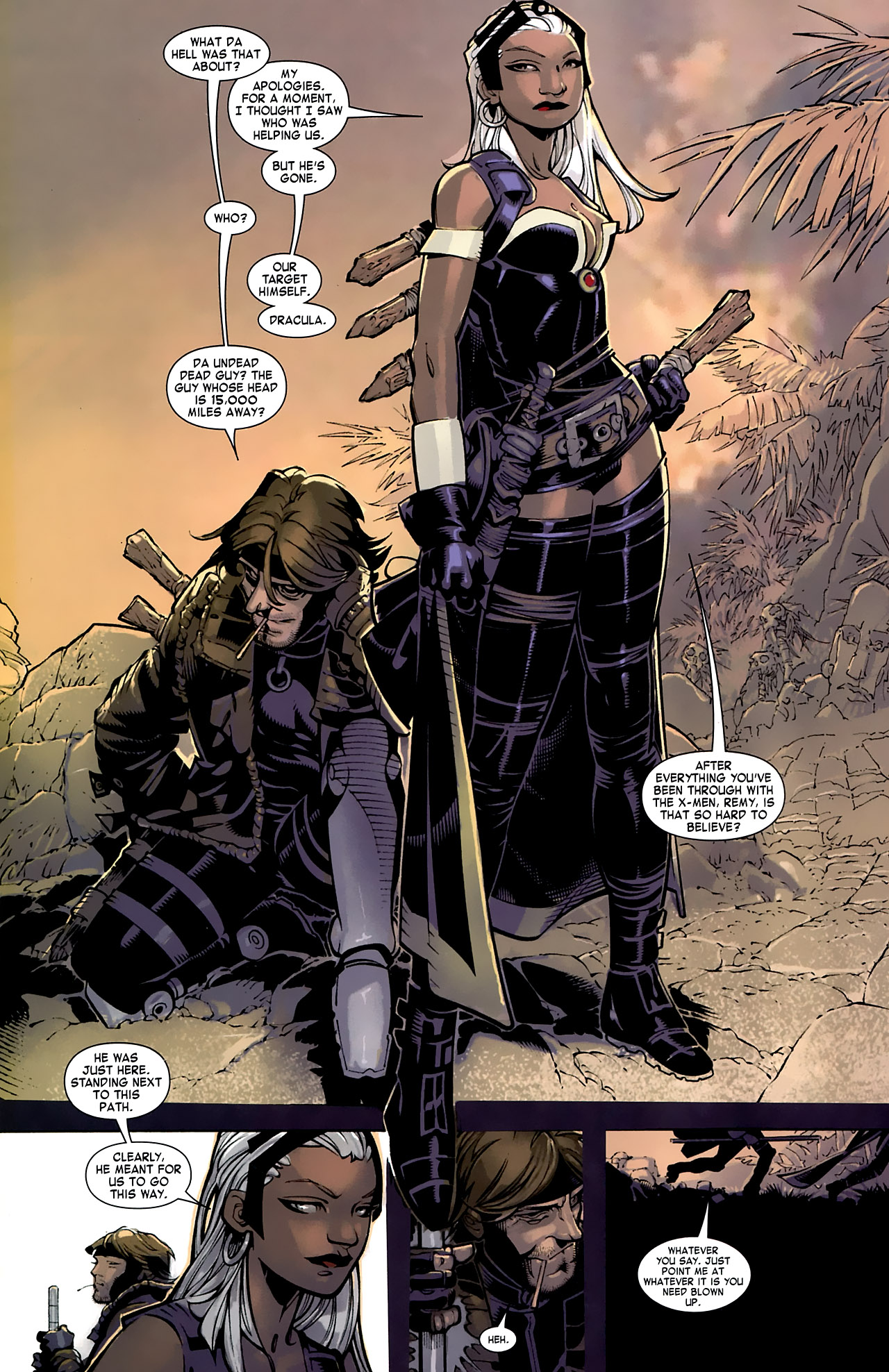 Read online X-Men: Curse of the Mutants - Storm & Gambit comic -  Issue # Full - 8