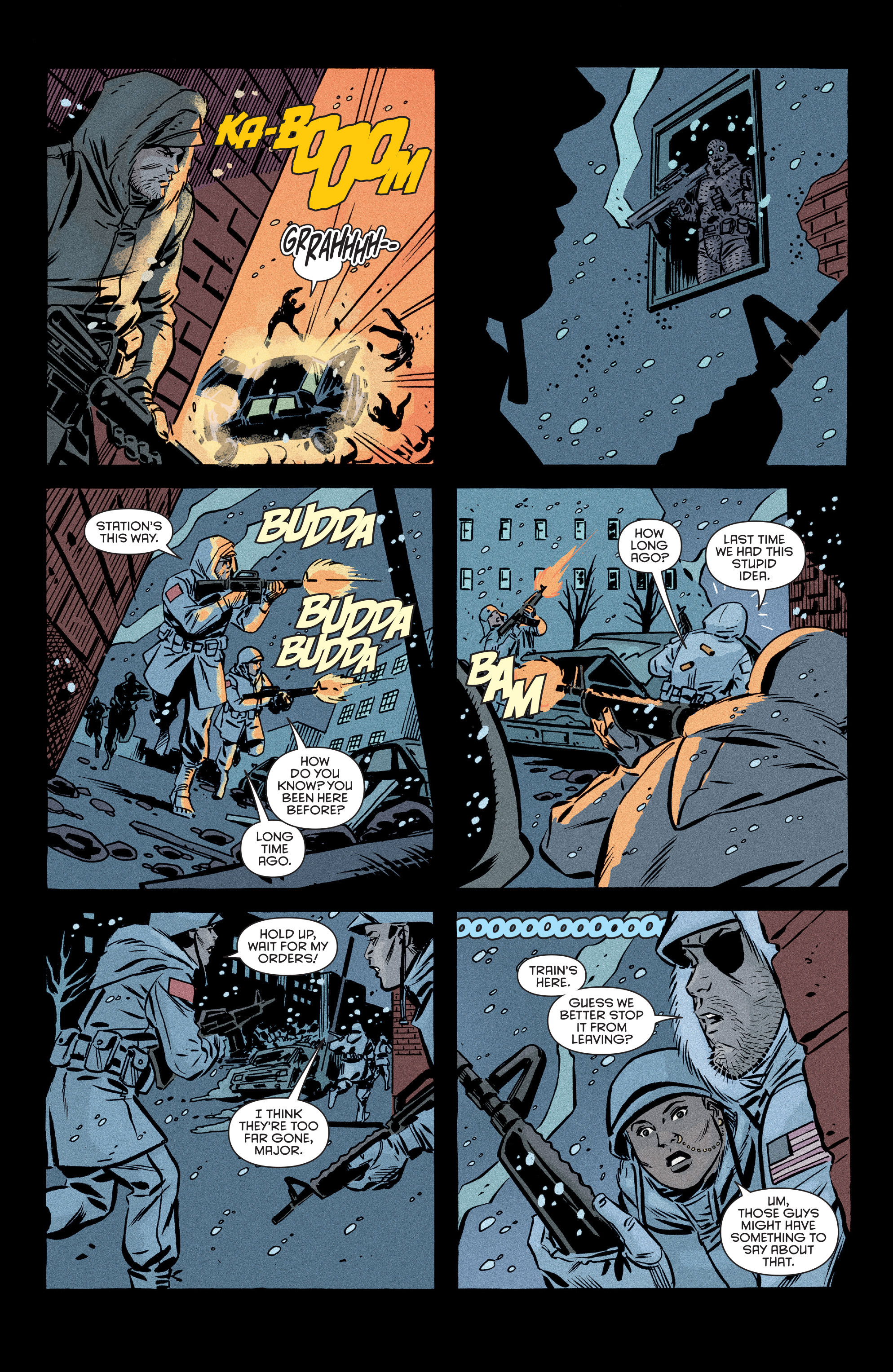 Read online Escape from New York comic -  Issue #6 - 11