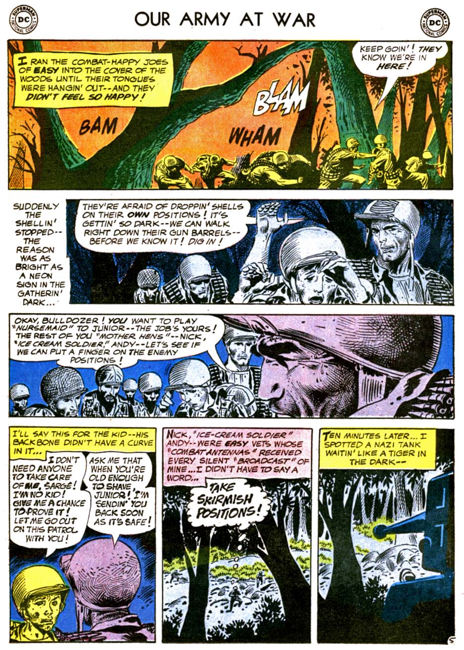 Read online Our Army at War (1952) comic -  Issue #105 - 7