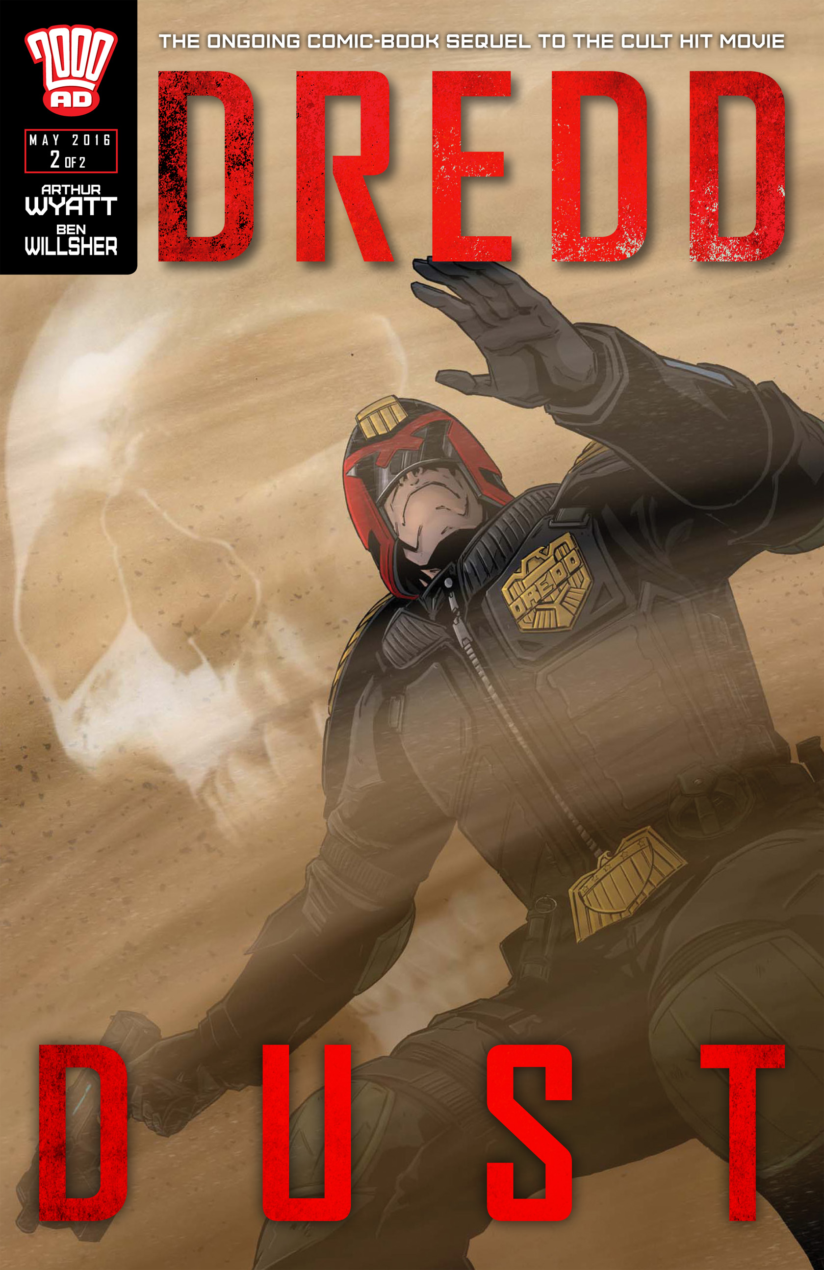 Read online Dredd: Dust comic -  Issue #2 - 1