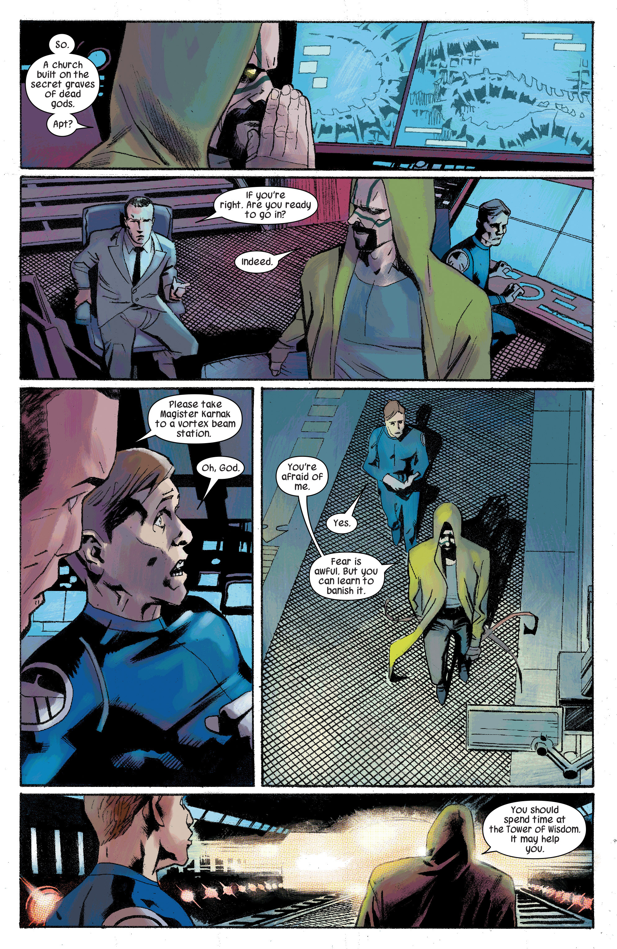 Read online Karnak comic -  Issue #4 - 3