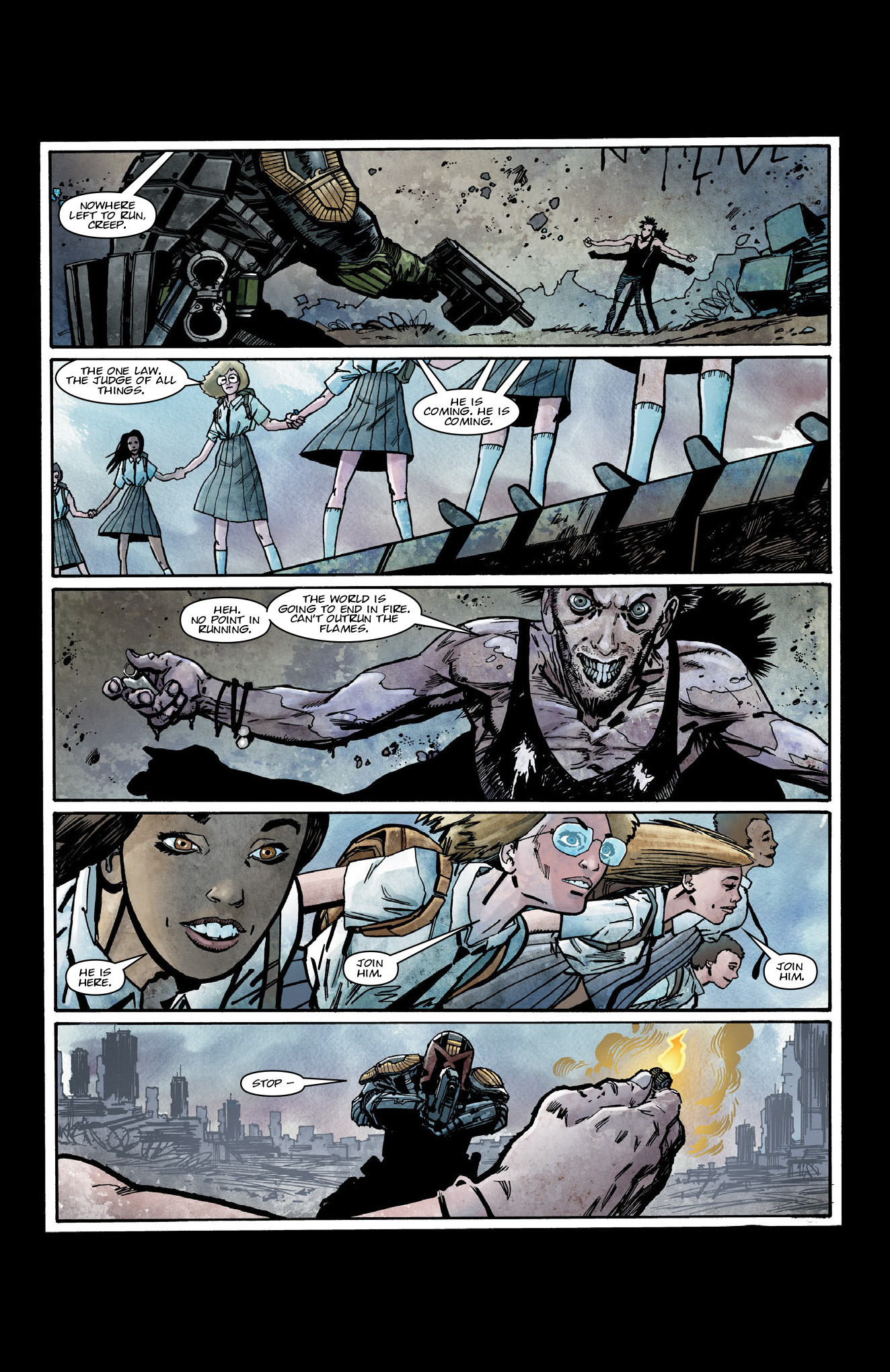 Read online Dredd: Final Judgement comic -  Issue #1 - 4
