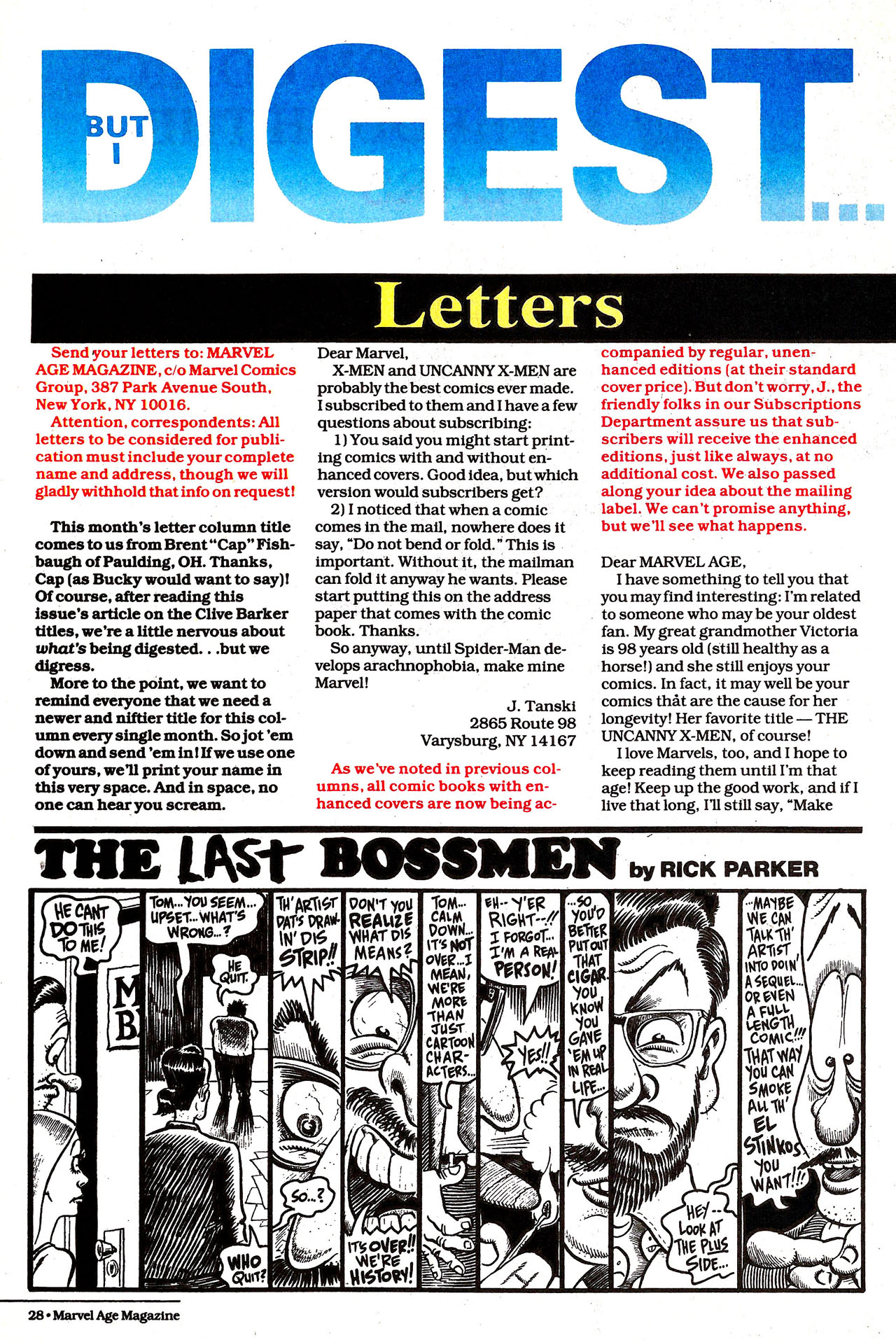 Read online Marvel Age comic -  Issue #136 - 26